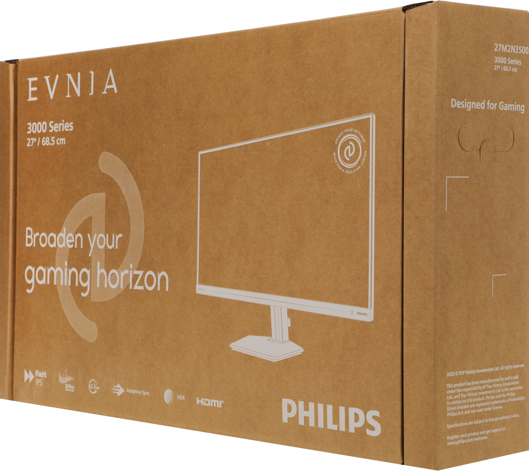 Монитор Philips 27" 27M2N3500PF черный IPS LED 16:9 HDMI матовая 300cd 178гр/178гр 2560x1440 260Hz G-Sync DP 2K 4.25кг — миниатюра 15