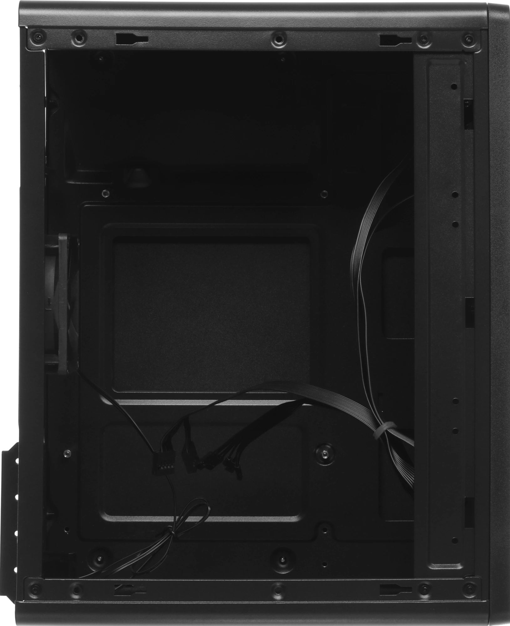 Корпус Accord ACC-M258-01B черный без БП mATX 1x80mm 2xUSB2.0 audio — миниатюра 8