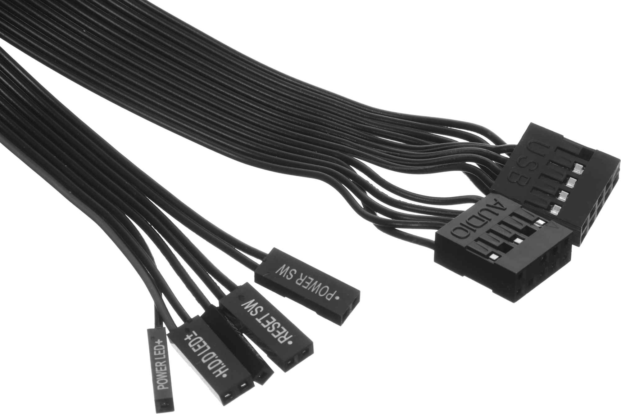 Корпус Accord ACC-M258-01B черный без БП mATX 1x80mm 2xUSB2.0 audio — миниатюра 11
