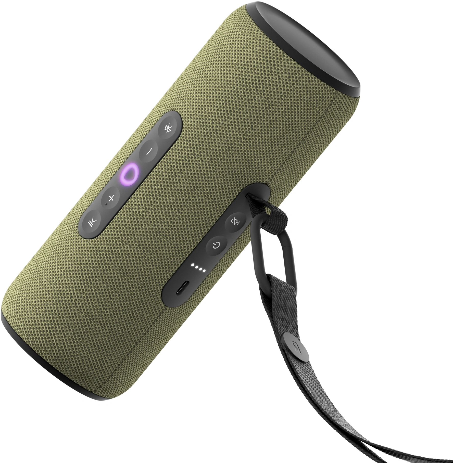 Умная колонка Yandex Станция Стрит Алиса зеленый 30W 2.0 BT/Wi-Fi 10м 3300mAh (YNDX-00030GRN)
