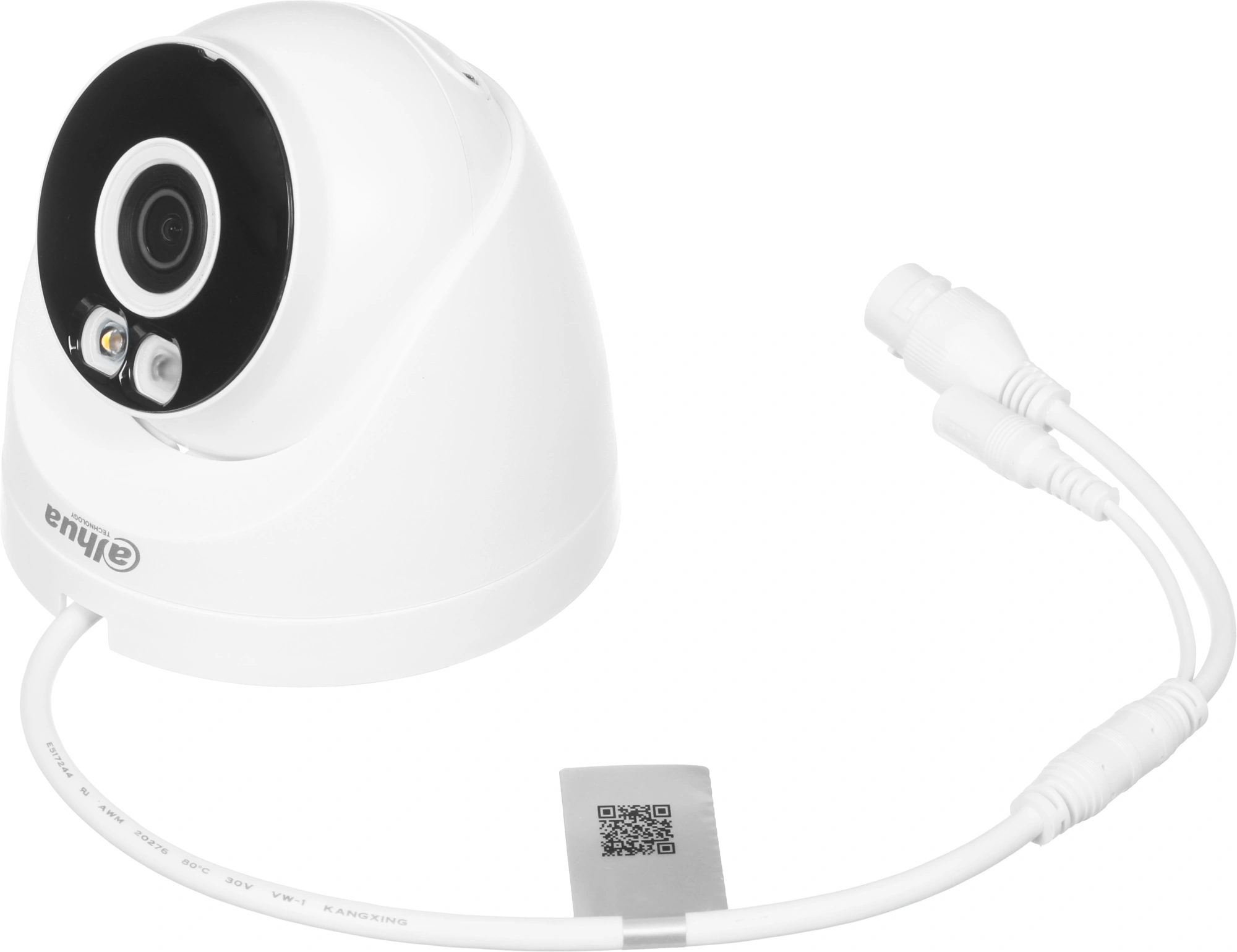 Камера видеонаблюдения IP Dahua DH-IPC-T3AP-IL-0280B Wi-Fi 2.8-2.8мм цв. корп.:белый (DH-T3A-IL) — миниатюра 3