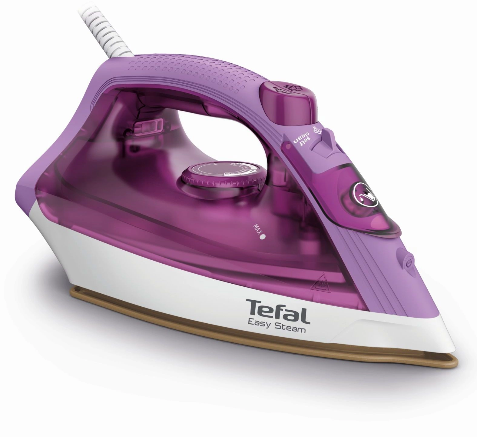Утюг Tefal Steam Essential 2 FV1955E0 1400Вт фиолетовый/белый — фото 1
