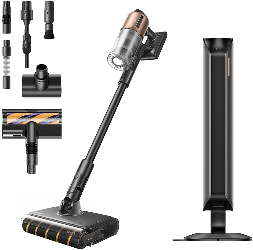 Пылесос моющий Dreame Z-Series Z20 AquaCycle Station 715Вт черный — миниатюра 5
