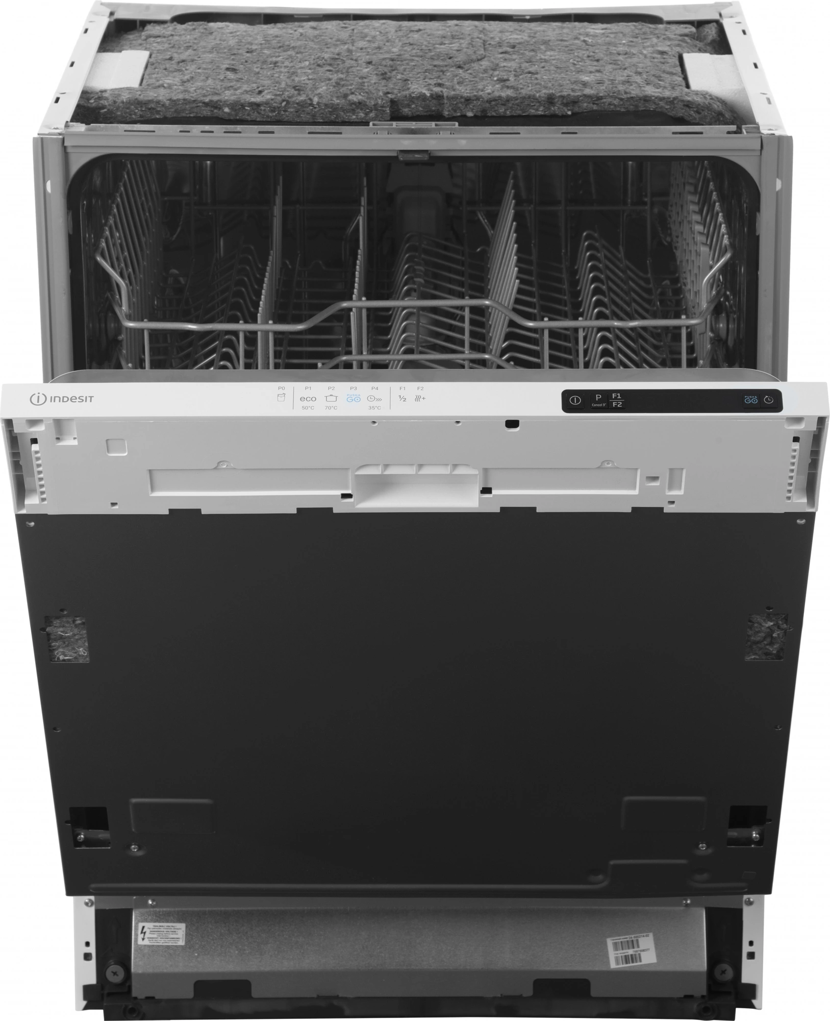 Посудомоечная машина встраив. Indesit DI 3C49 B 2100Вт полноразмерная — фото 1