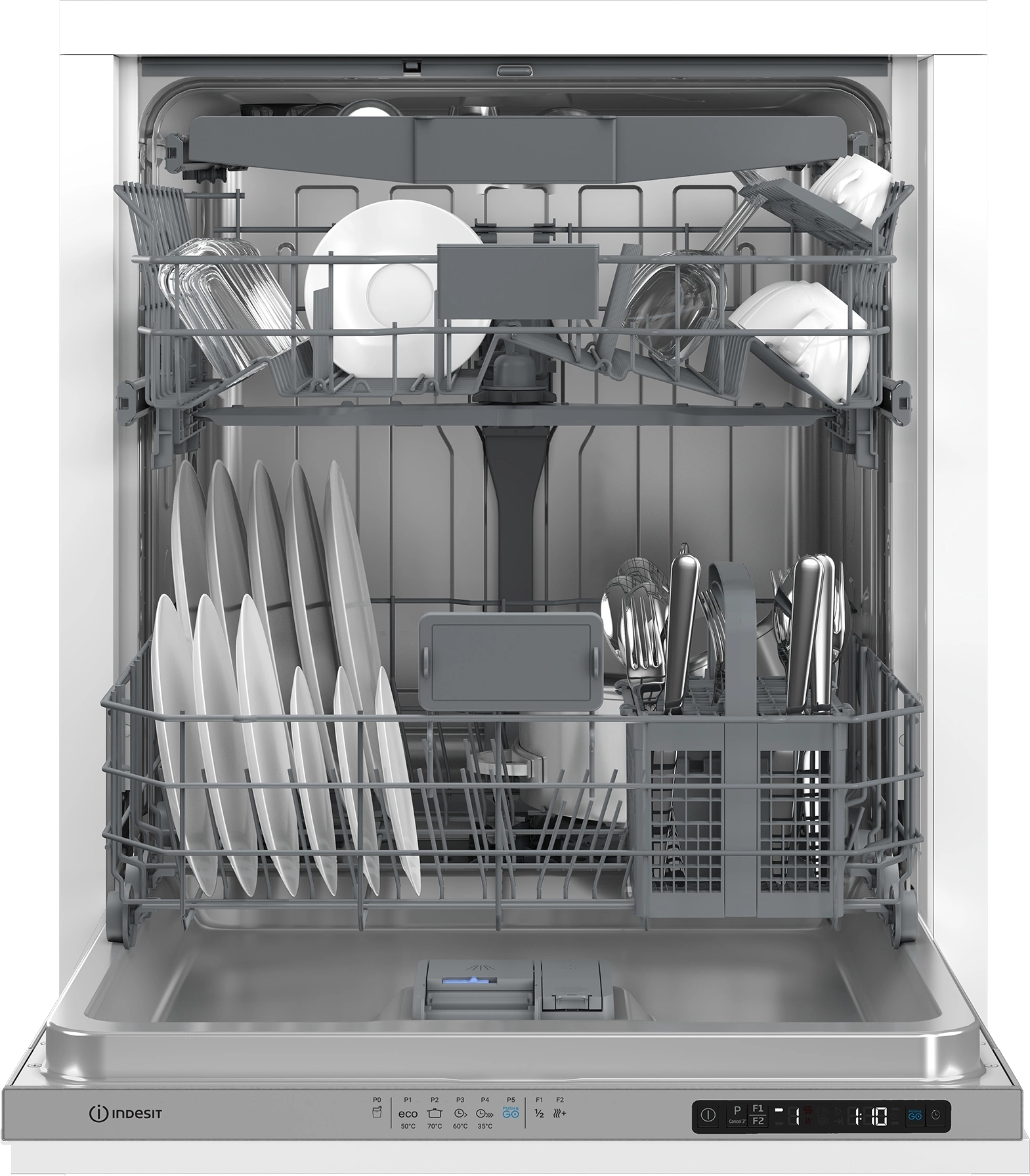 Посудомоечная машина встраив. Indesit DI 5C59 2100Вт полноразмерная — миниатюра 7