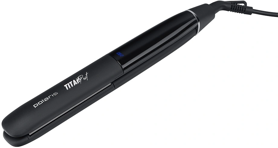 Выпрямитель Polaris PHSS 2097Ti Titan Prof 35Вт черный макс.темп.:230С покрытие:титановое (PHSS 2097TI) — миниатюра 3