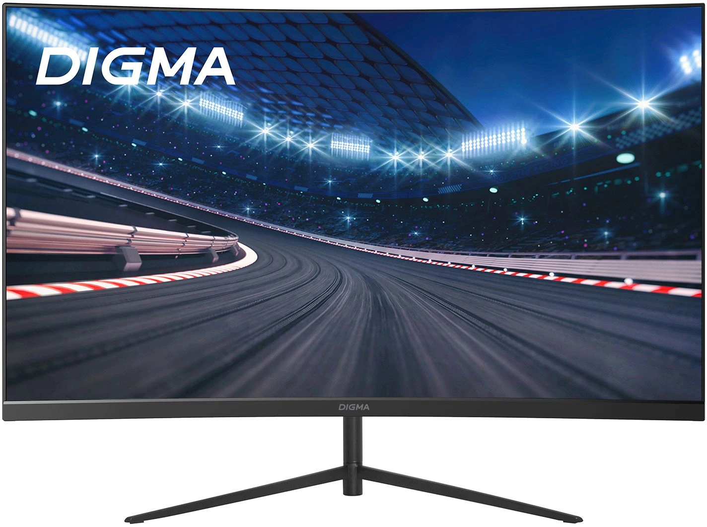 Монитор Digma 27" Overdrive 27A511F черный VA LED 1ms 16:9 HDMI матовая 250cd 178гр/178гр 1920x1080 200Hz FreeSync DP FHD 4.3кг — фото 1