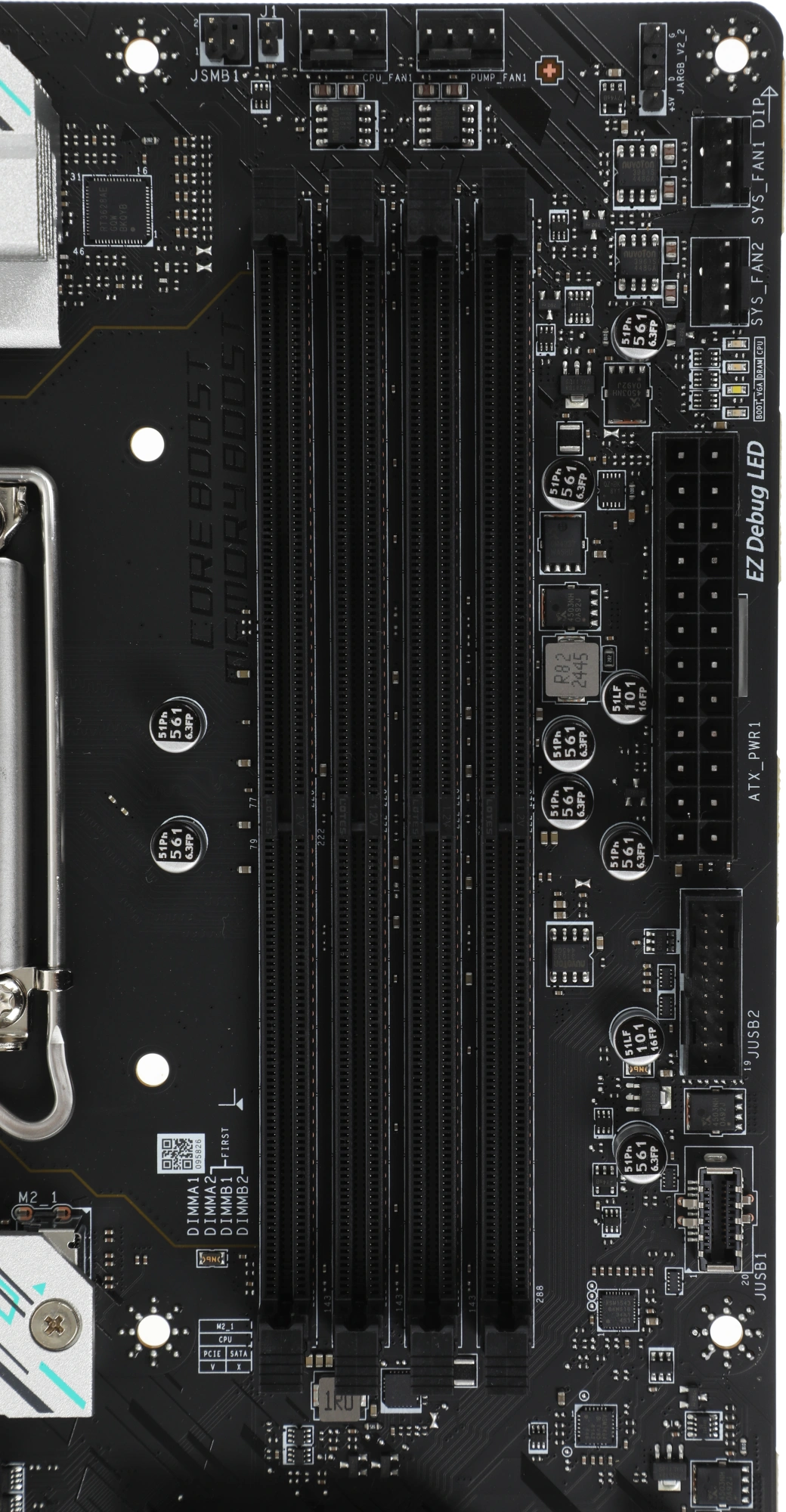 Материнская плата MSI B760 GAMING PLUS WIFI DDR4 Soc-1700 Intel B760 4xDDR4 ATX AC`97 8ch(7.1) 2.5Gg+HDMI+DP — миниатюра 3