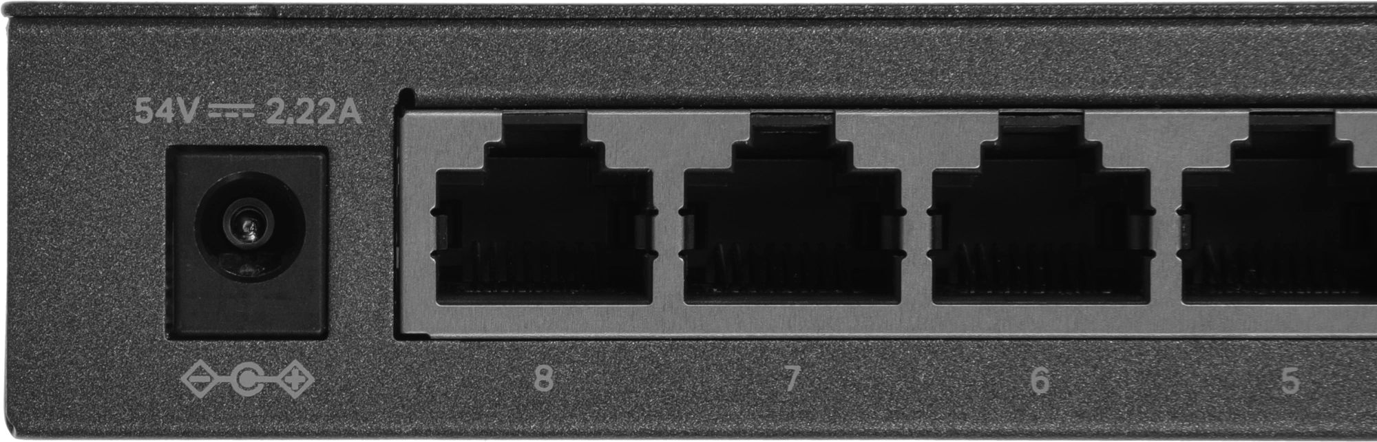 Коммутатор Mercusys MS110GMP (L2) 10x1Гбит/с 8PoE+ 111W неуправляемый — миниатюра 7