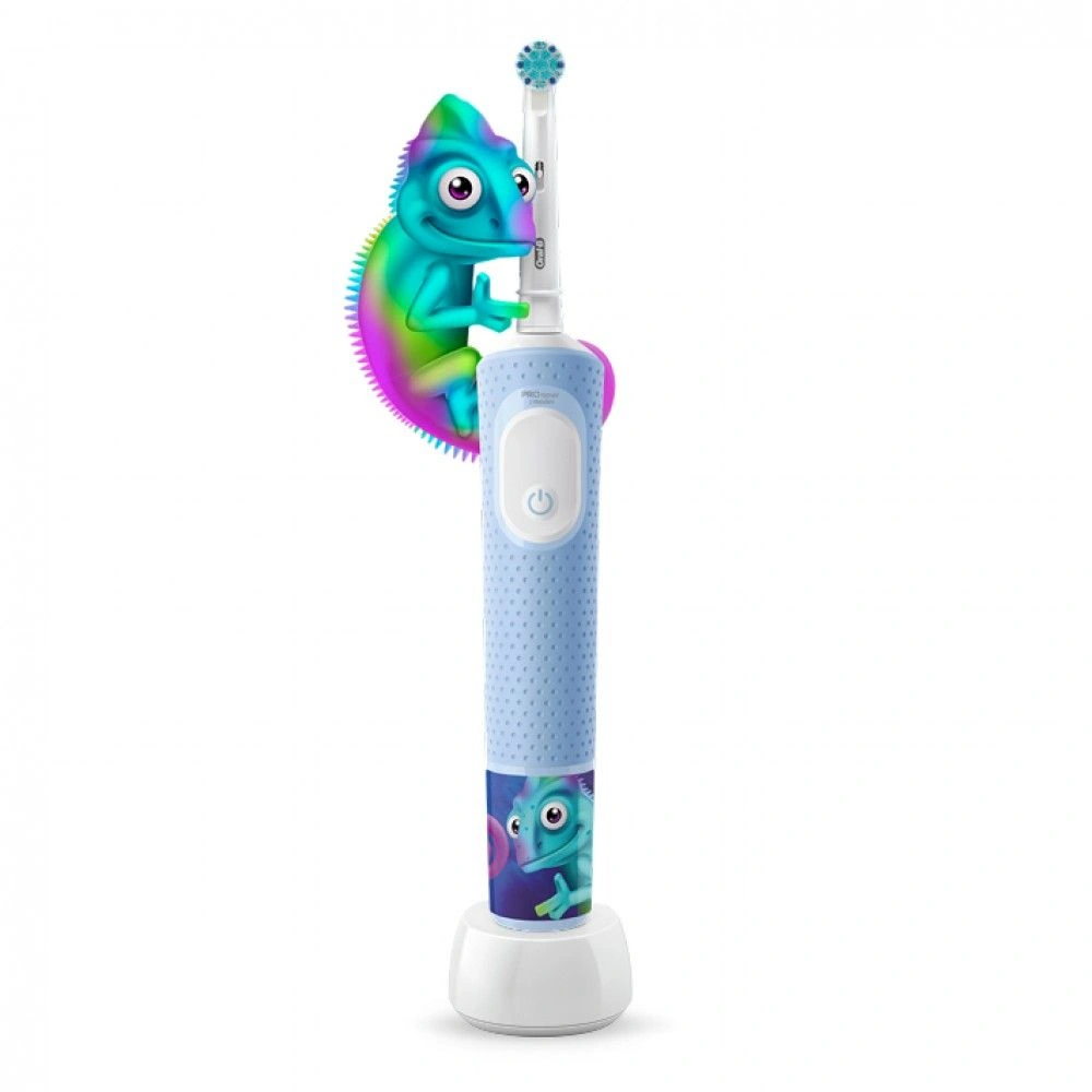 Зубная щетка электрическая Oral-B Vitality Pro Kids детская голубой — миниатюра 3