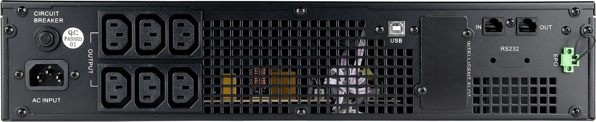 Источник бесперебойного питания Smartwatt Secure IEC 1kVA 900Вт 1000ВА черный — миниатюра 5