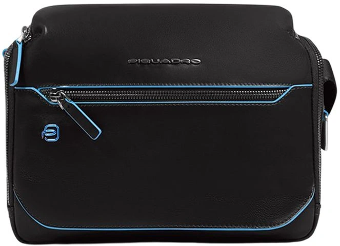 Сумка кросс-боди мужская Piquadro Blue Square CA6900B2/N черная натур.кожа — миниатюра 8