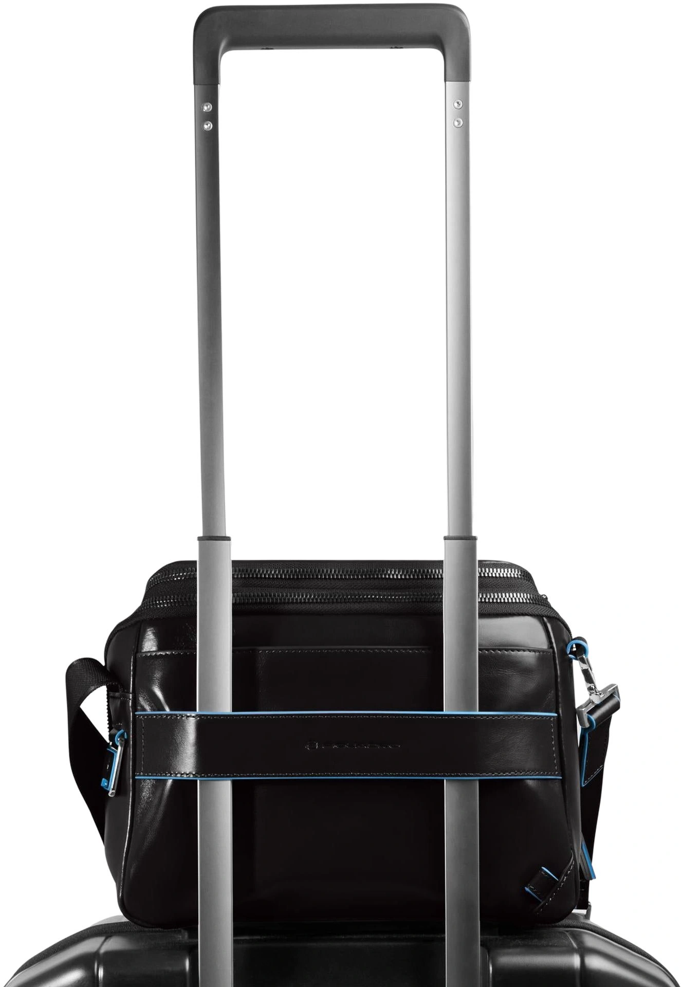Сумка кросс-боди мужская Piquadro Blue Square CA6900B2/N черная натур.кожа — миниатюра 2