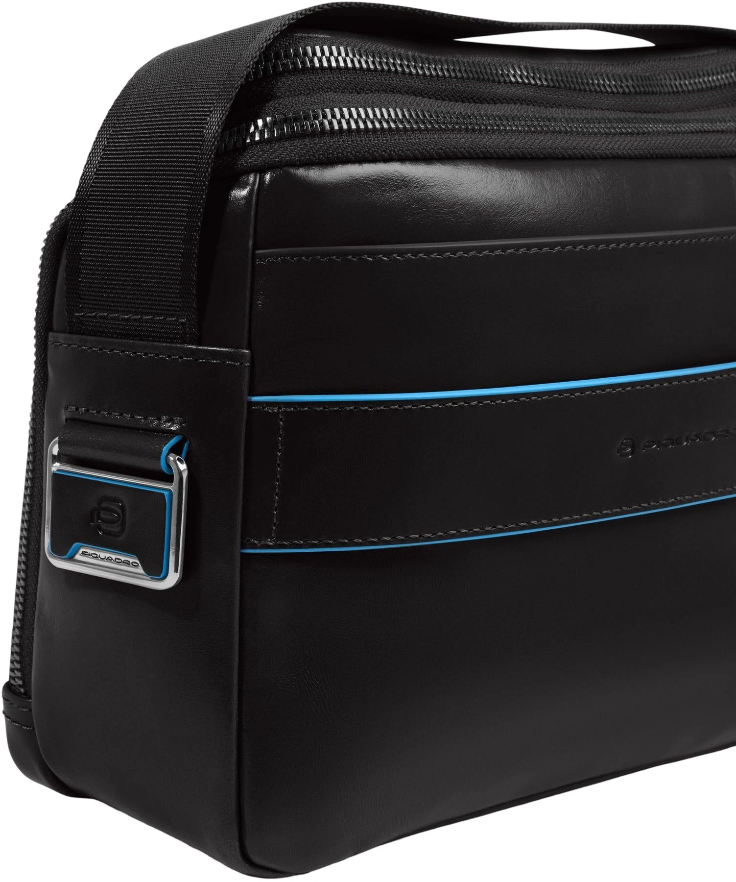 Сумка кросс-боди мужская Piquadro Blue Square CA6900B2/N черная натур.кожа — миниатюра 4