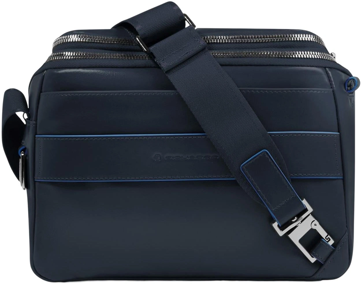 Сумка кросс-боди мужская Piquadro Blue Square CA6900B2/BLU2 темно-синяя натур.кожа — миниатюра 7