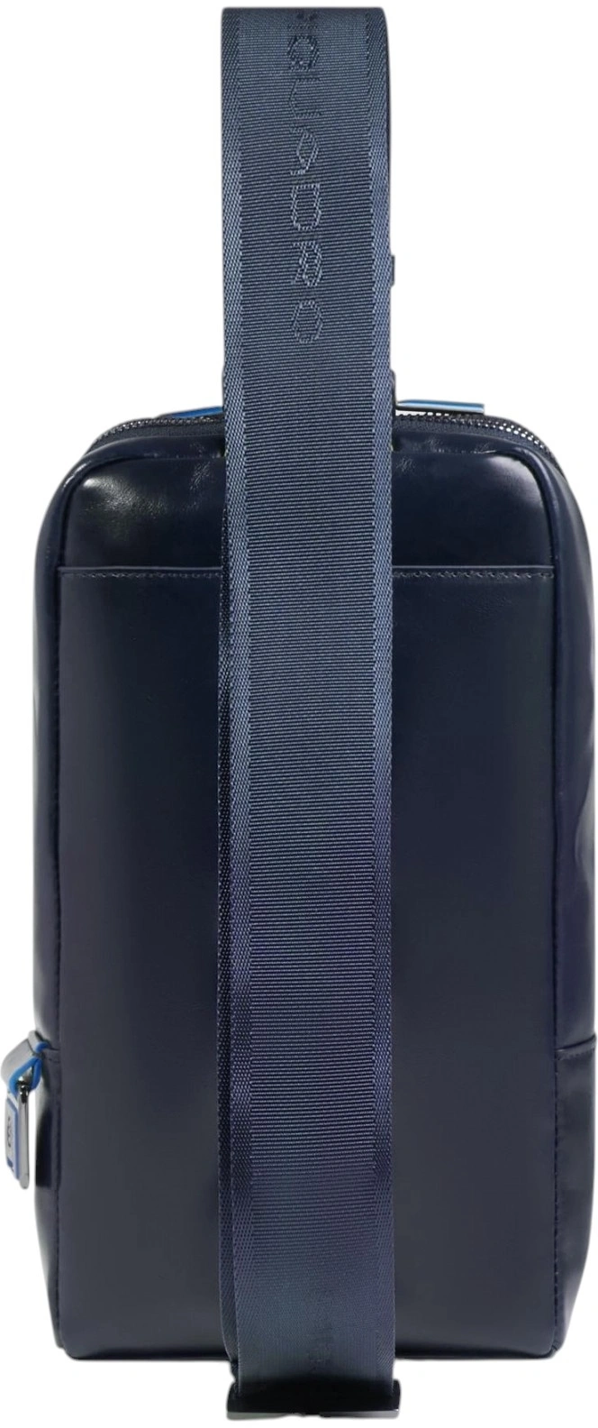 Рюкзак слинг мужской Piquadro Blue Square CA6898B2/BLU2 темно-синий натур.кожа — миниатюра 5