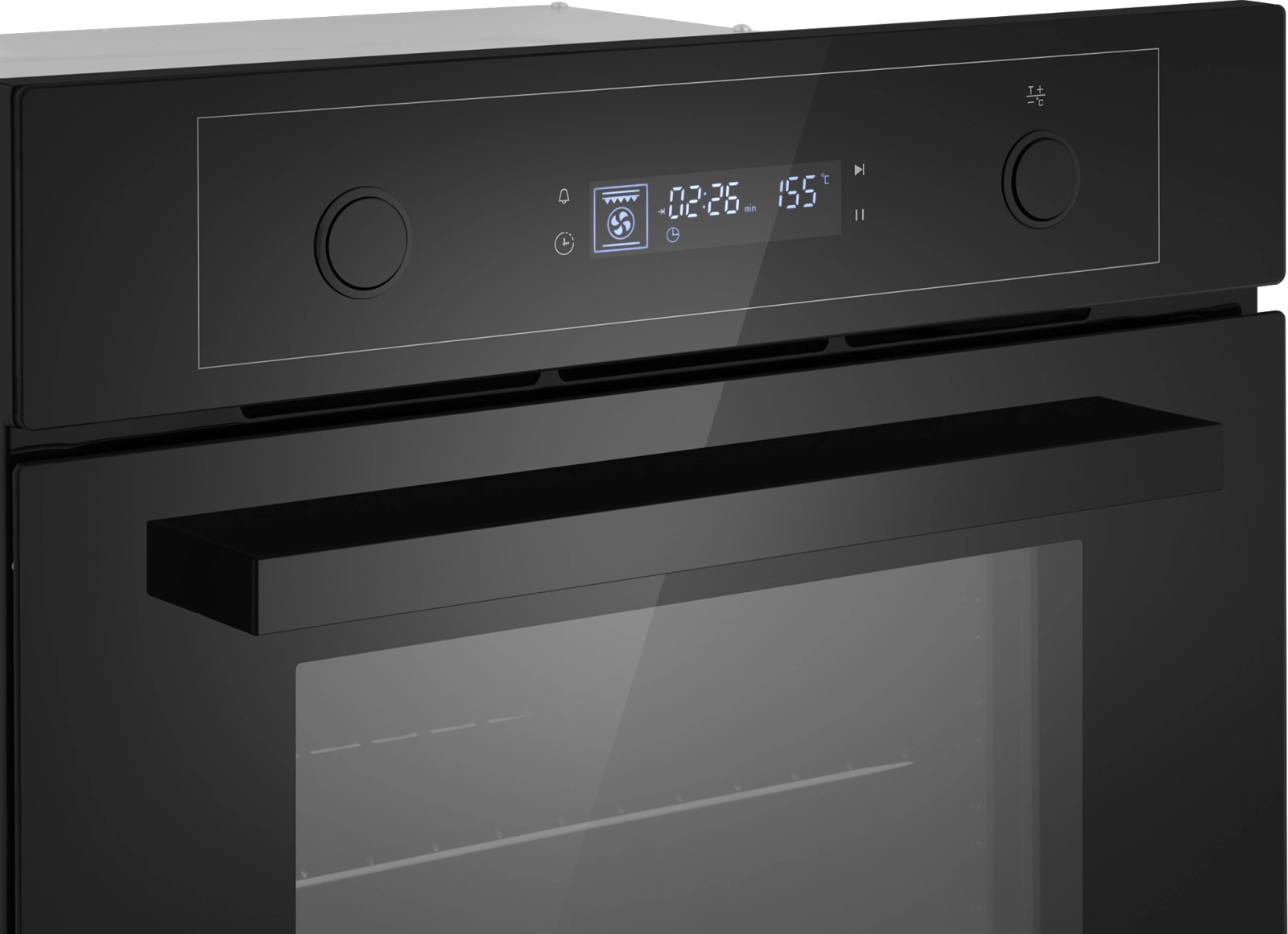 Духовой шкаф Электрический Weissgauff EOM 610 PDBS черный — миниатюра 7