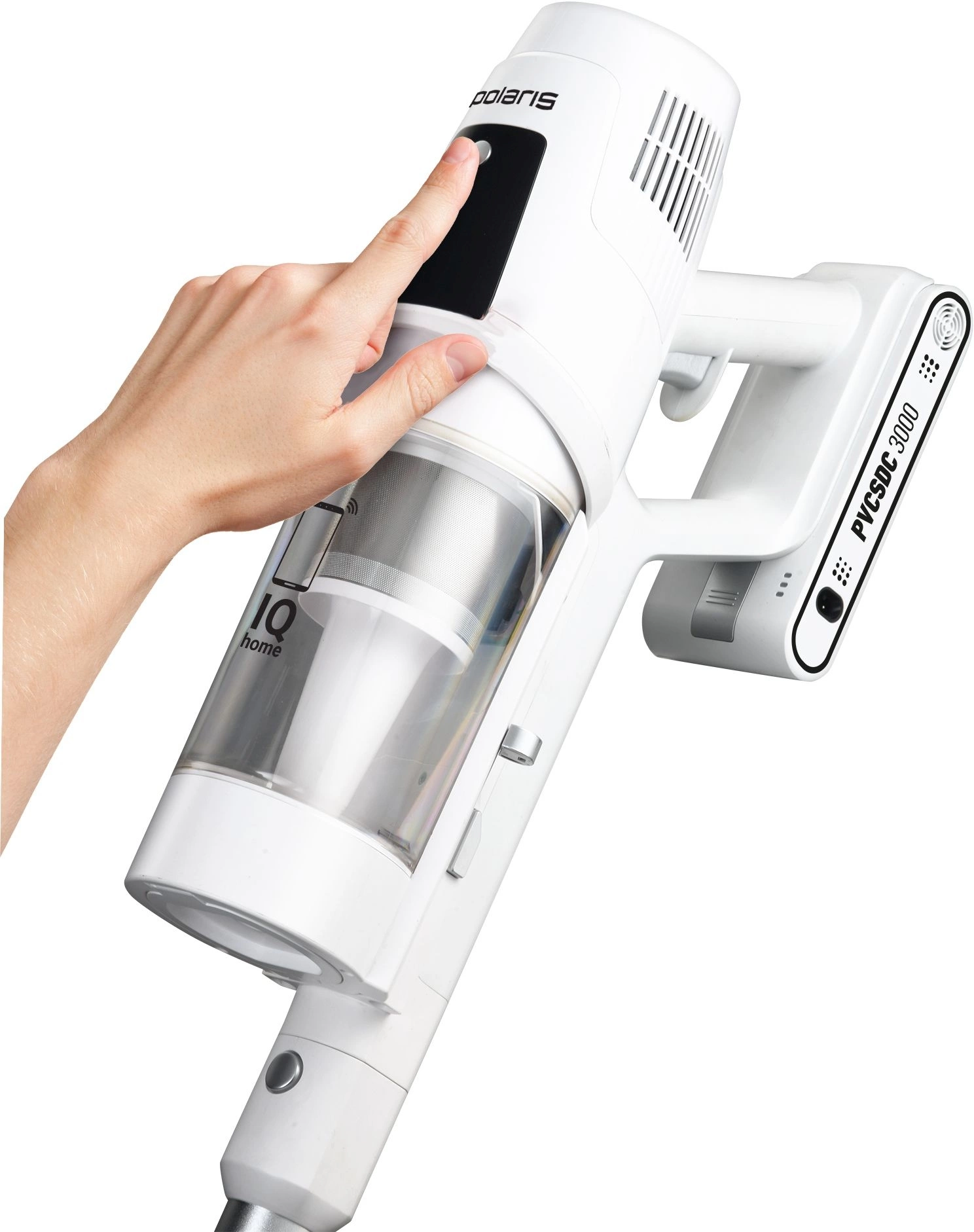 Пылесос Polaris IQ Home PVCSDC 3000 800Вт белый (в компл.:3мешка) — миниатюра 7
