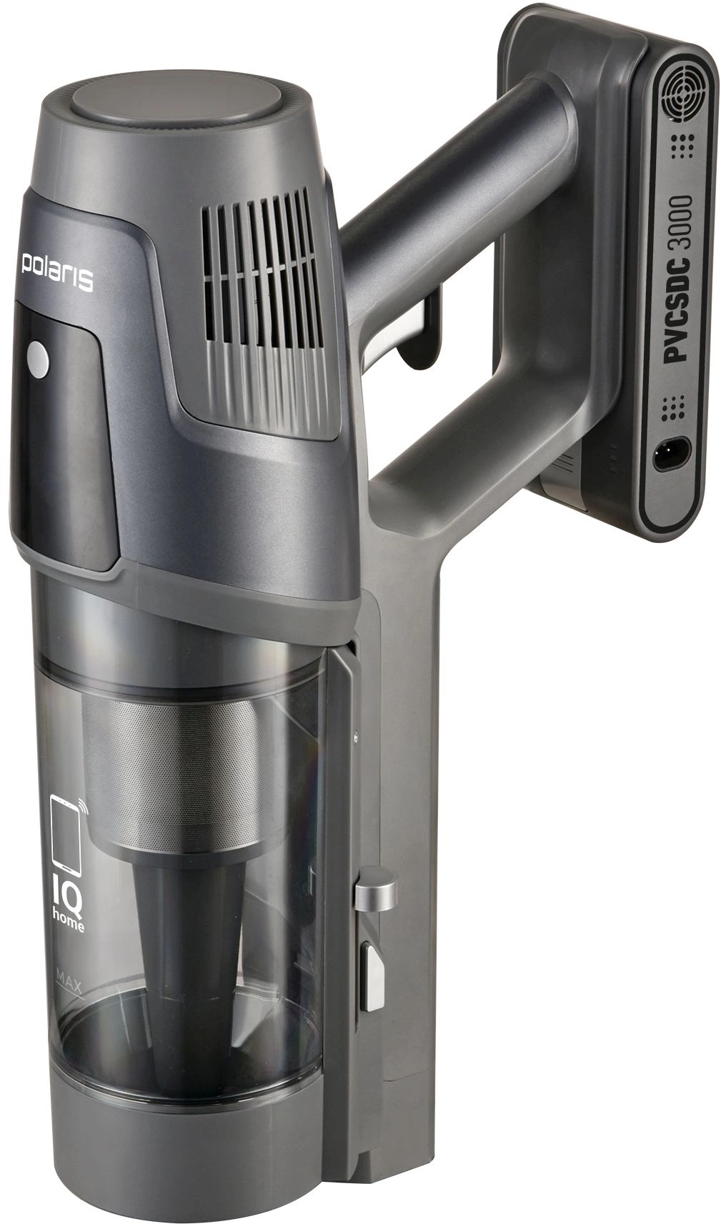 Пылесос Polaris IQ Home PVCSDC 3000 800Вт серый (в компл.:3мешка) — миниатюра 6