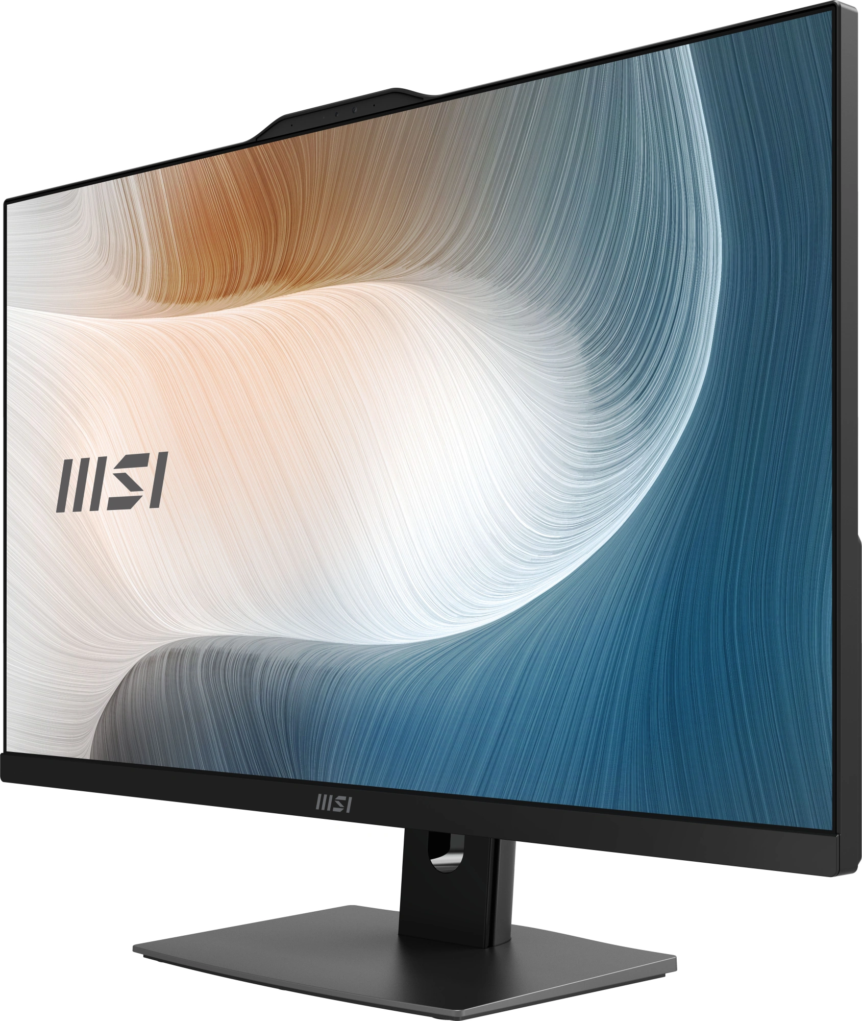 Моноблок MSI Modern AM272P 1M-679XRU 27" Full HD Core 7 150U (1.8) 16Gb SSD512Gb Graphics без ОС GbitEth WiFi BT 120W клавиатура мышь Cam черный 1920x1080 — миниатюра 6