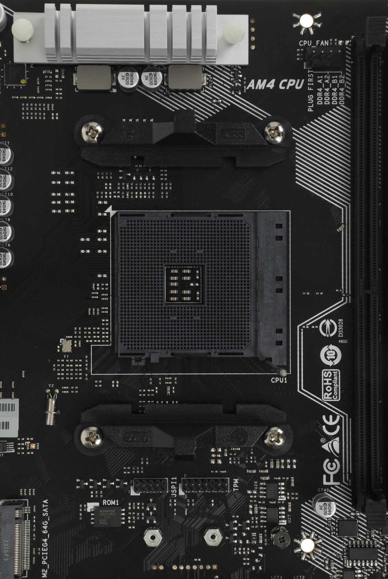 Материнская плата Biostar B550MX/E PRO Soc-AM4 AMD B550 4xDDR4 mATX AC`97 8ch(7.1) GbLAN RAID+VGA+DVI+HDMI — миниатюра 13