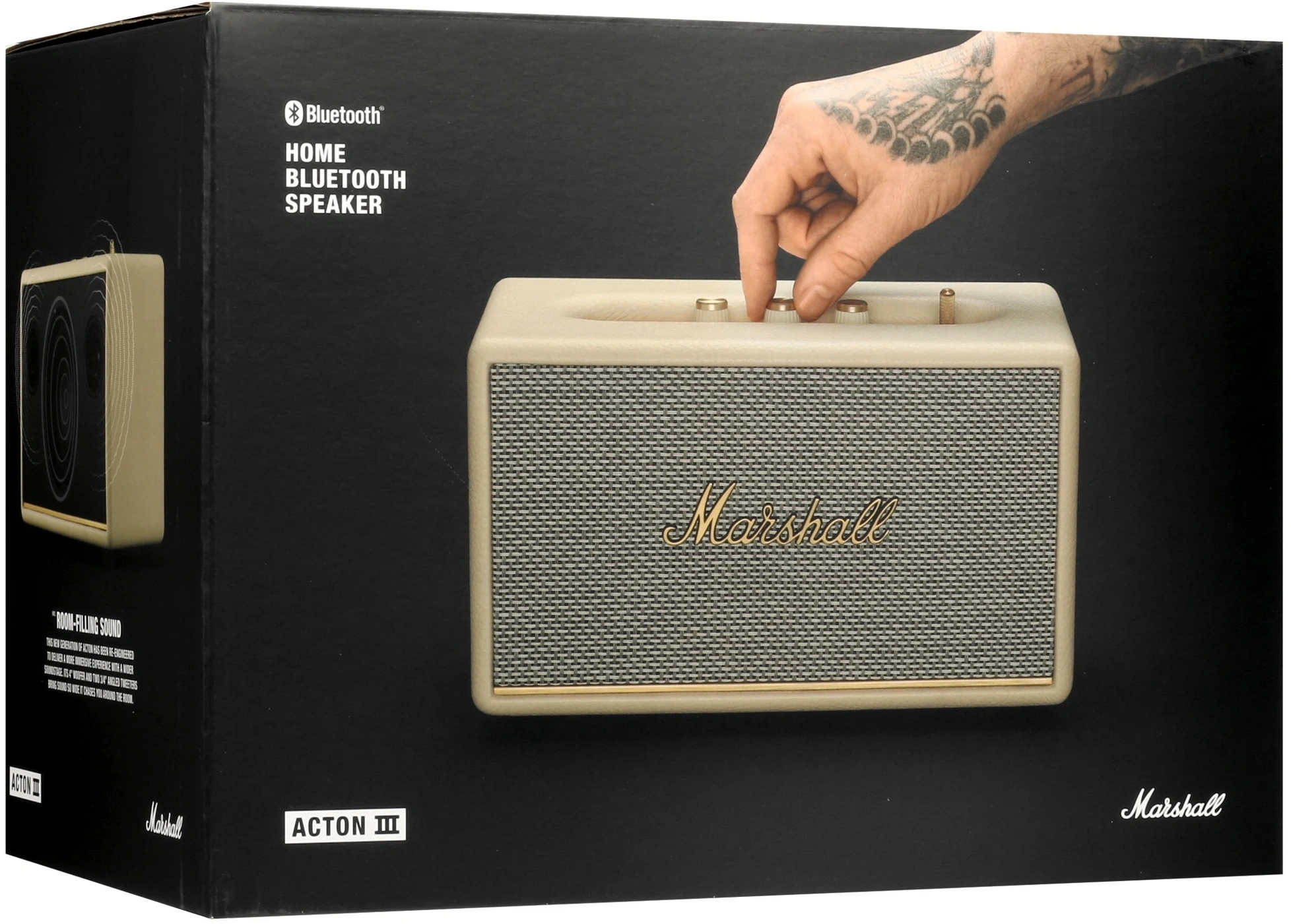Колонка порт. Marshall Acton III бежевый 60W 2.1 BT/3.5Jack 10м — миниатюра 8