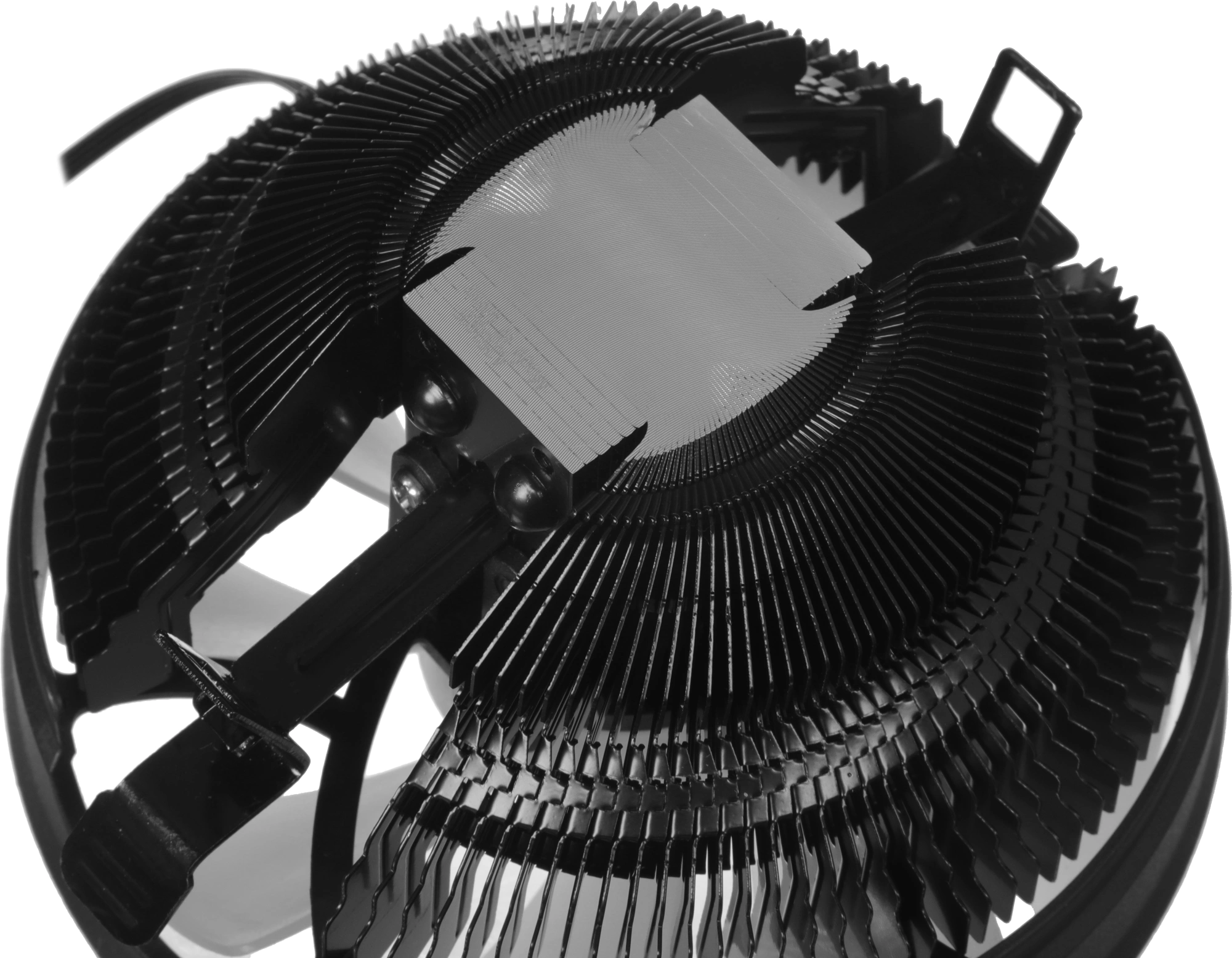 Устройство охлаждения(кулер) PcCooler E126M Pro RGB Soc-AM5/AM4/1200/1700/1851 черный 4-pin 29.8dB Al 90W 266gr Ret (R3-0120WBKSXX-GL) — миниатюра 10