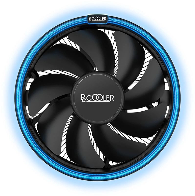 Устройство охлаждения(кулер) PcCooler E126M B одноцветная Soc-AM5/AM4/1200/1700/1851 черный 4-pin 26.5dB Al 90W 290gr Ret (R3-0120WBKBXX-GL) — миниатюра 3