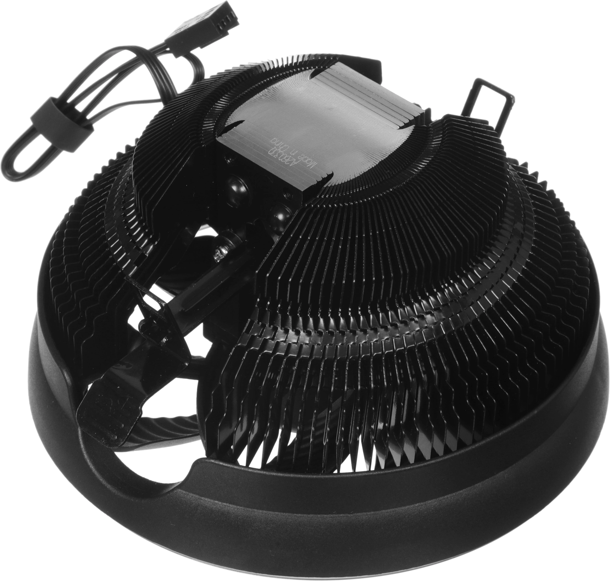 Устройство охлаждения(кулер) PcCooler E126M B одноцветная Soc-AM5/AM4/1200/1700/1851 черный 4-pin 26.5dB Al 90W 290gr Ret (R3-0120WBKBXX-GL) — миниатюра 8