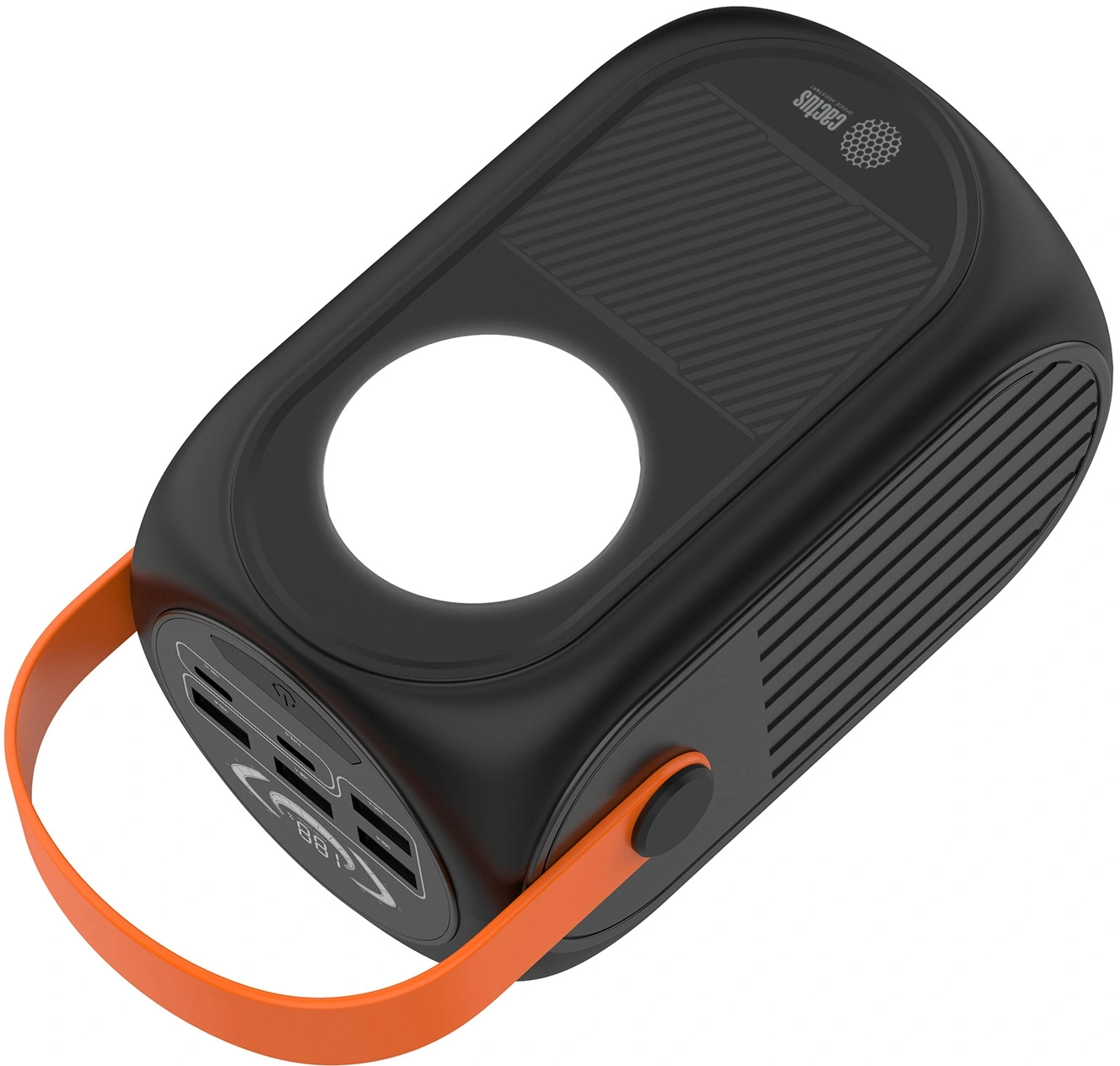 Мобильный аккумулятор Cactus CS-PBFSUD-60000 60000mAh 80W 4.5A USB-A/USB-C черный — миниатюра 3