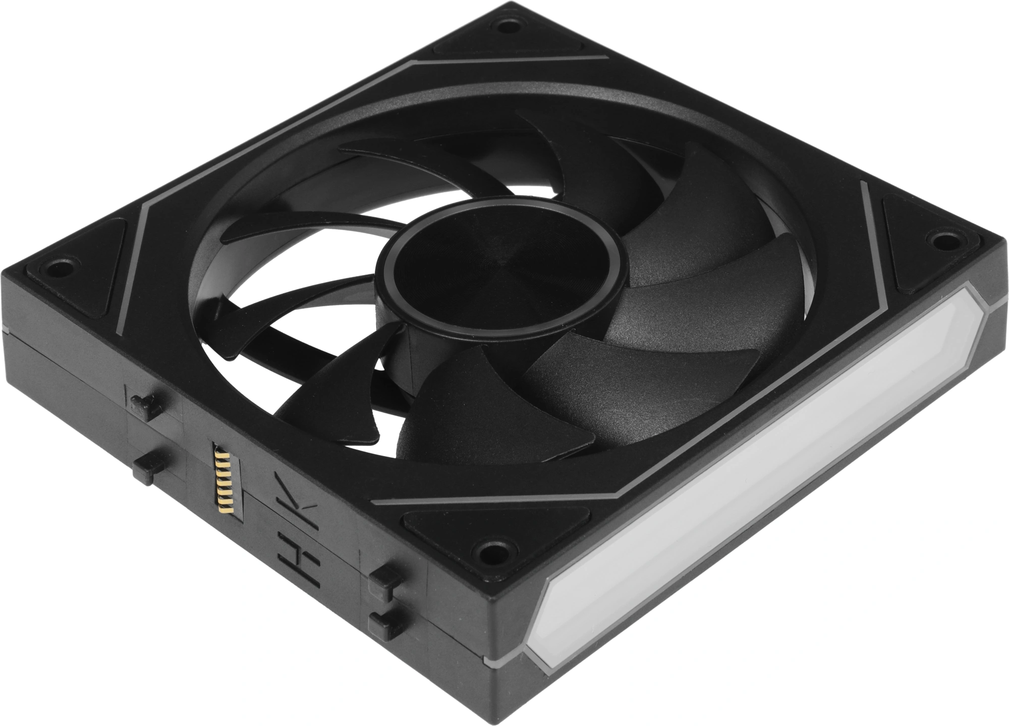 Вентилятор для корпуса PcCooler F3 X120 ARGB 120х120x25 черный 4-pin 28.4дБ (F3X120-BKAC112-GL) Ret — миниатюра 12