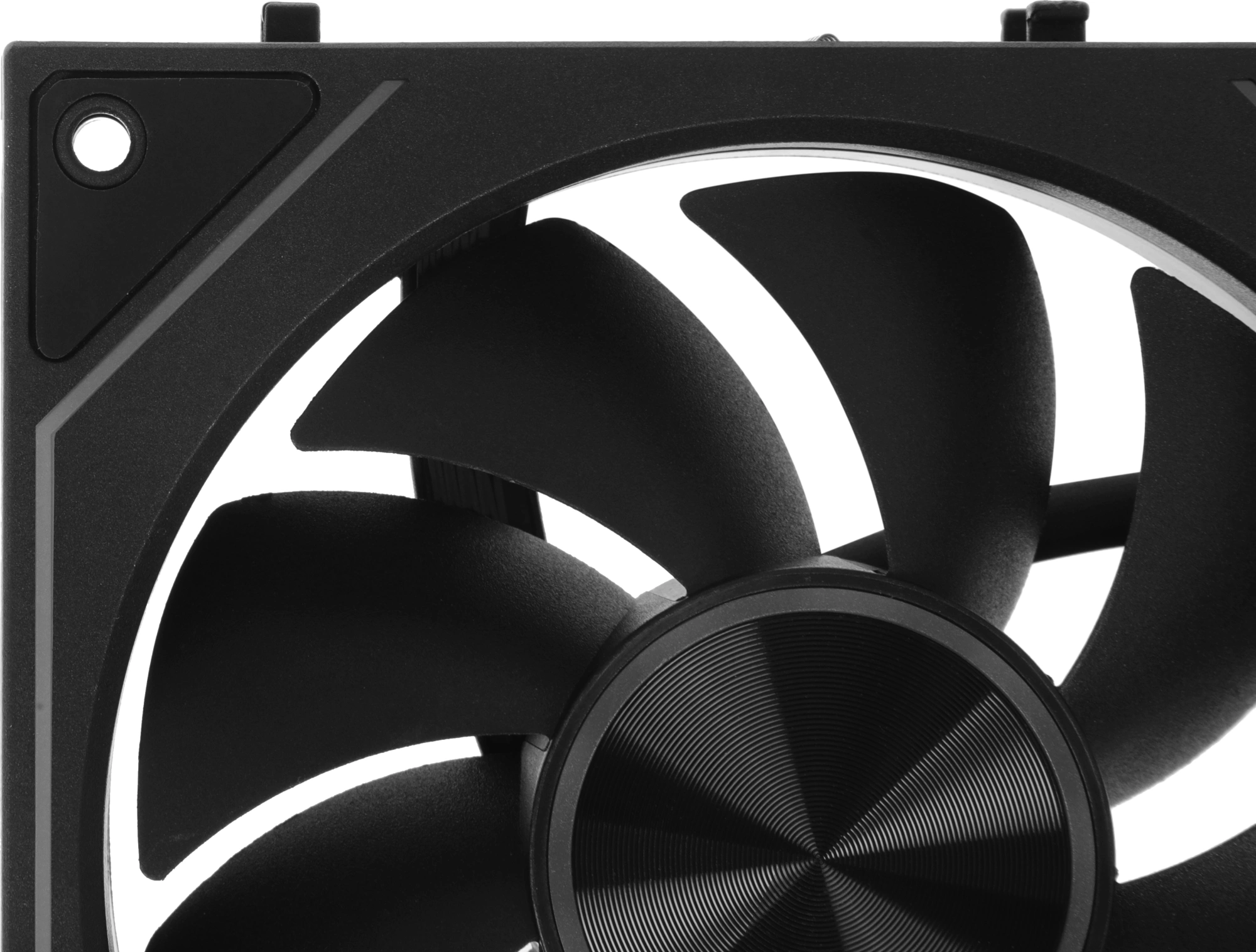 Вентилятор для корпуса PcCooler F3 X120 ARGB 120х120x25 черный 4-pin 28.4дБ (F3X120-BKAC112-GL) Ret — миниатюра 5