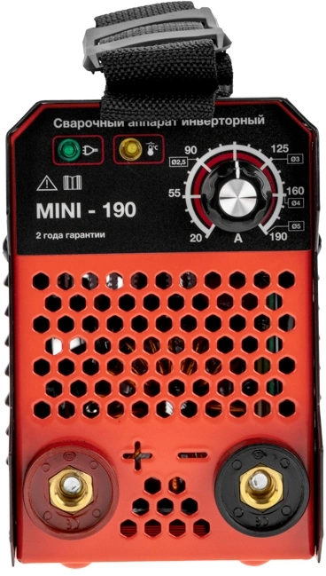 Сварочный аппарат Rexant MINI-190 инвертор ММА 5кВт — миниатюра 4