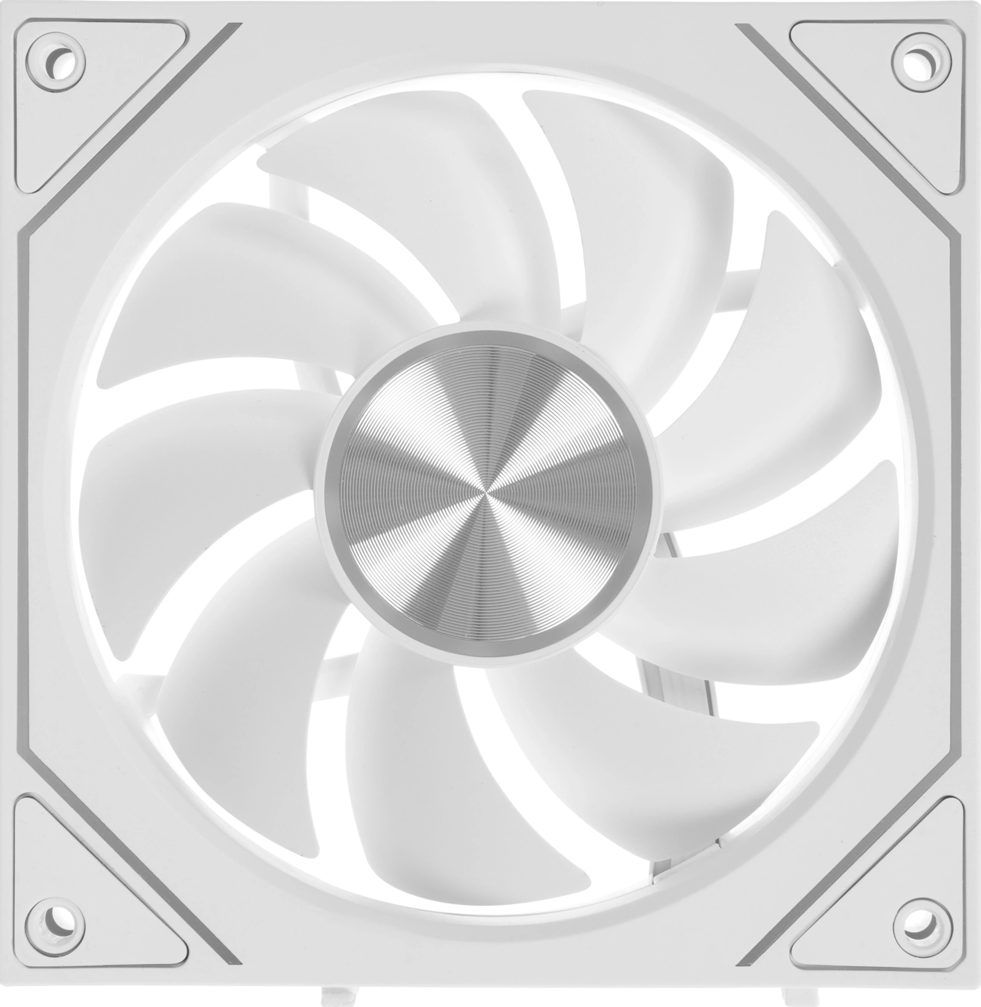 Вентилятор для корпуса PcCooler F3 X120 ARGB 120х120x25 белый 4-pin 28.4дБ (F3X120-WHAC112-GL) Ret — миниатюра 8