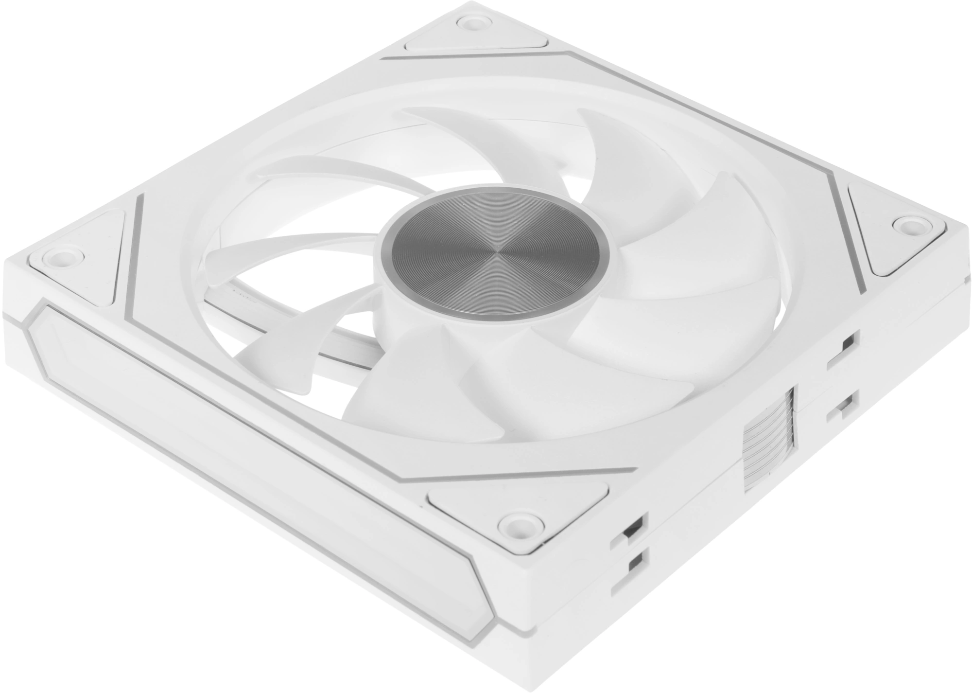 Вентилятор для корпуса PcCooler F3 X120 ARGB 120х120x25 белый 4-pin 28.4дБ (F3X120-WHAC112-GL) Ret — миниатюра 5