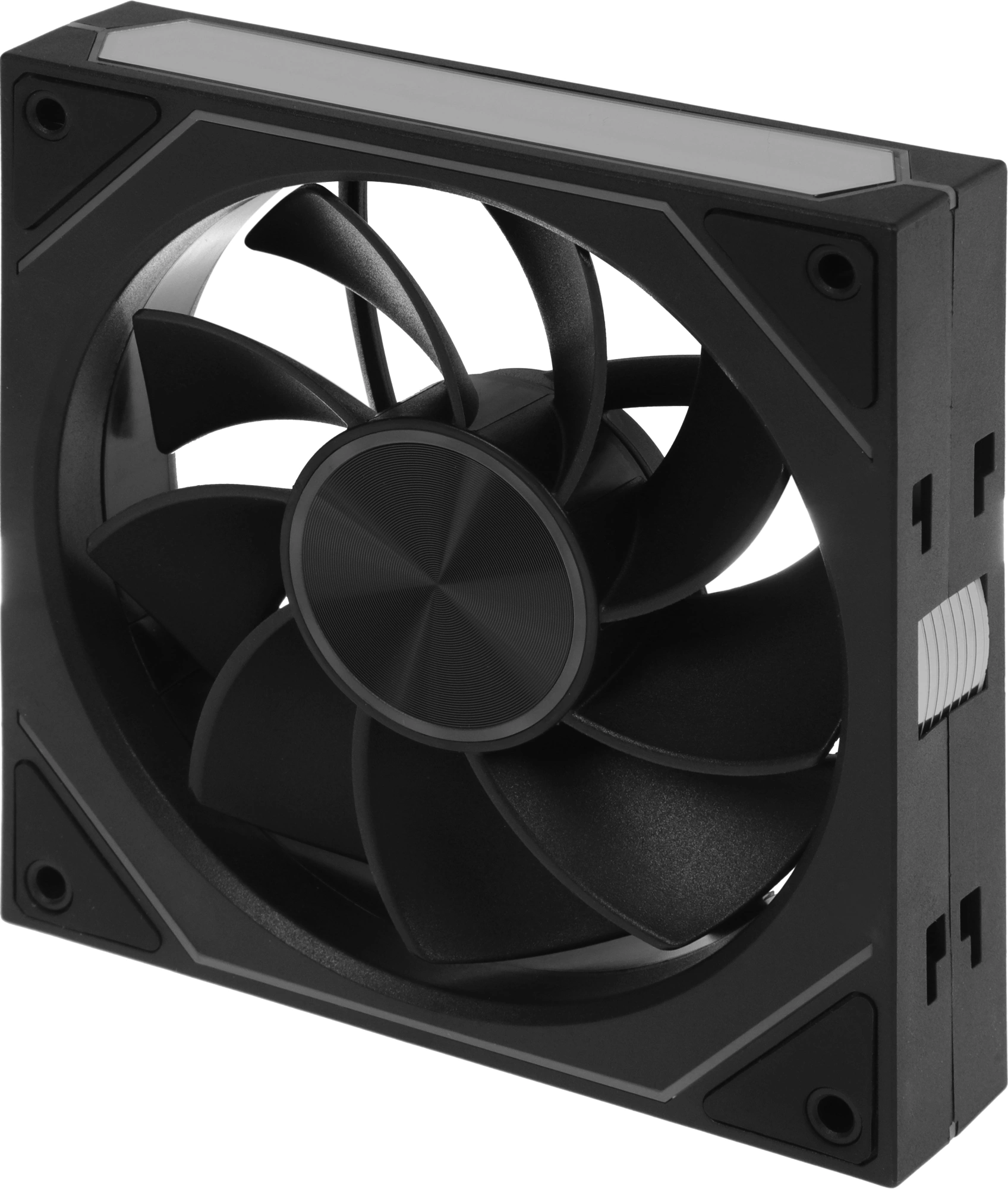 Вентилятор для корпуса PcCooler F3 X120R Reverse ARGB 120х120x25 черный 4-pin 28.4дБ (F3X12R-BKAC-GL) Ret — миниатюра 16