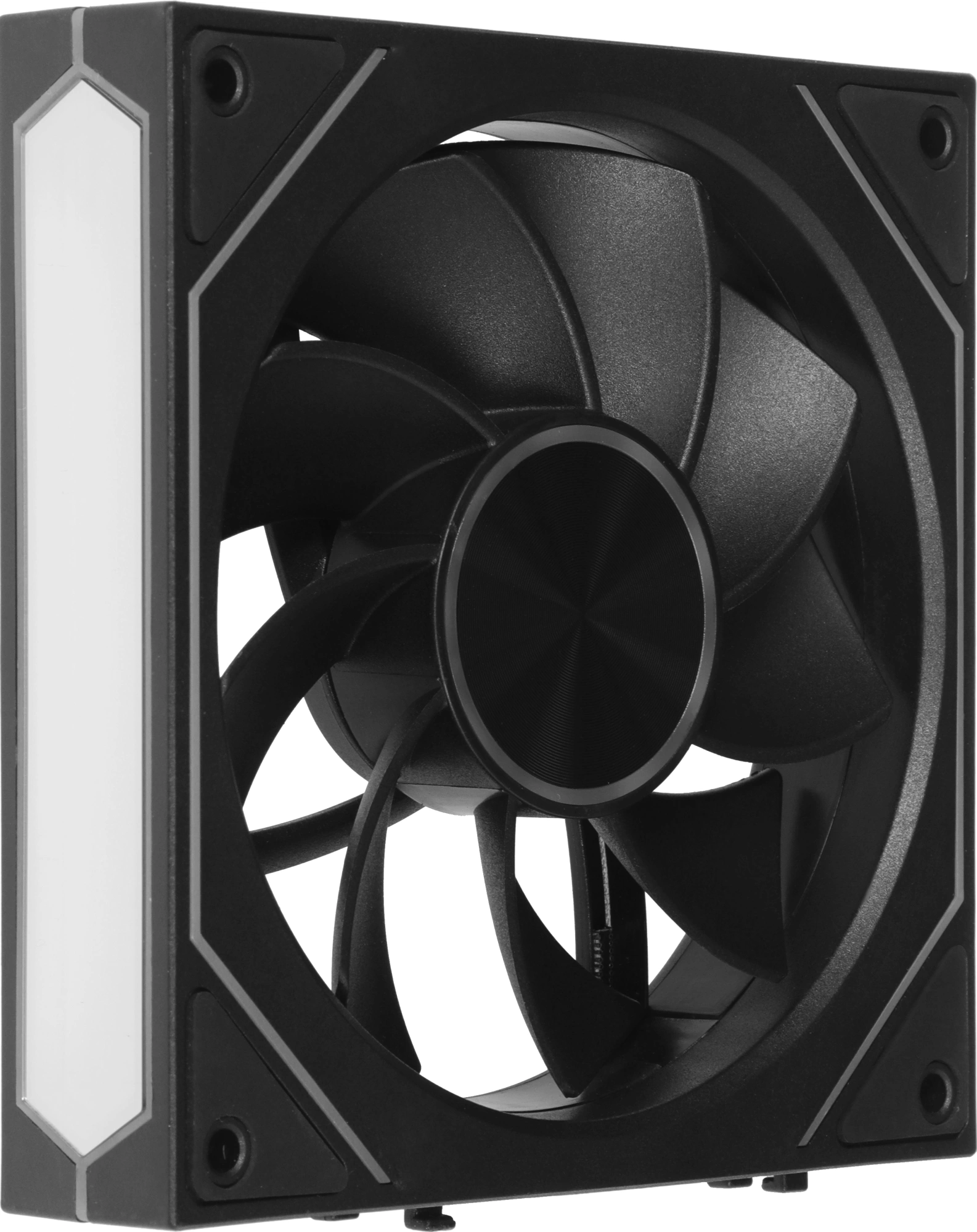 Вентилятор для корпуса PcCooler F3 X120R Reverse ARGB 120х120x25 черный 4-pin 28.4дБ (F3X12R-BKAC-GL) Ret — миниатюра 14
