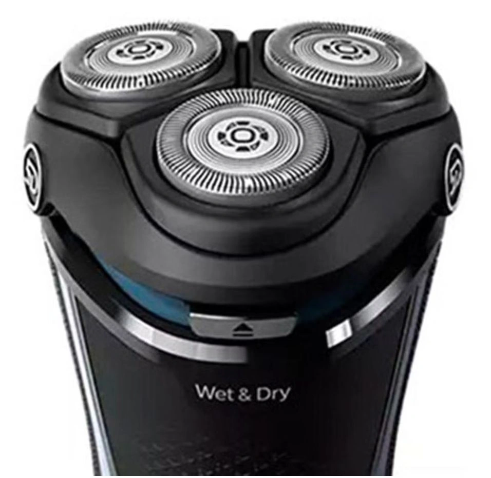 Бритва роторная Philips S3243/12 реж.эл.:3 питан.:аккум. голубой/серебристый — миниатюра 5