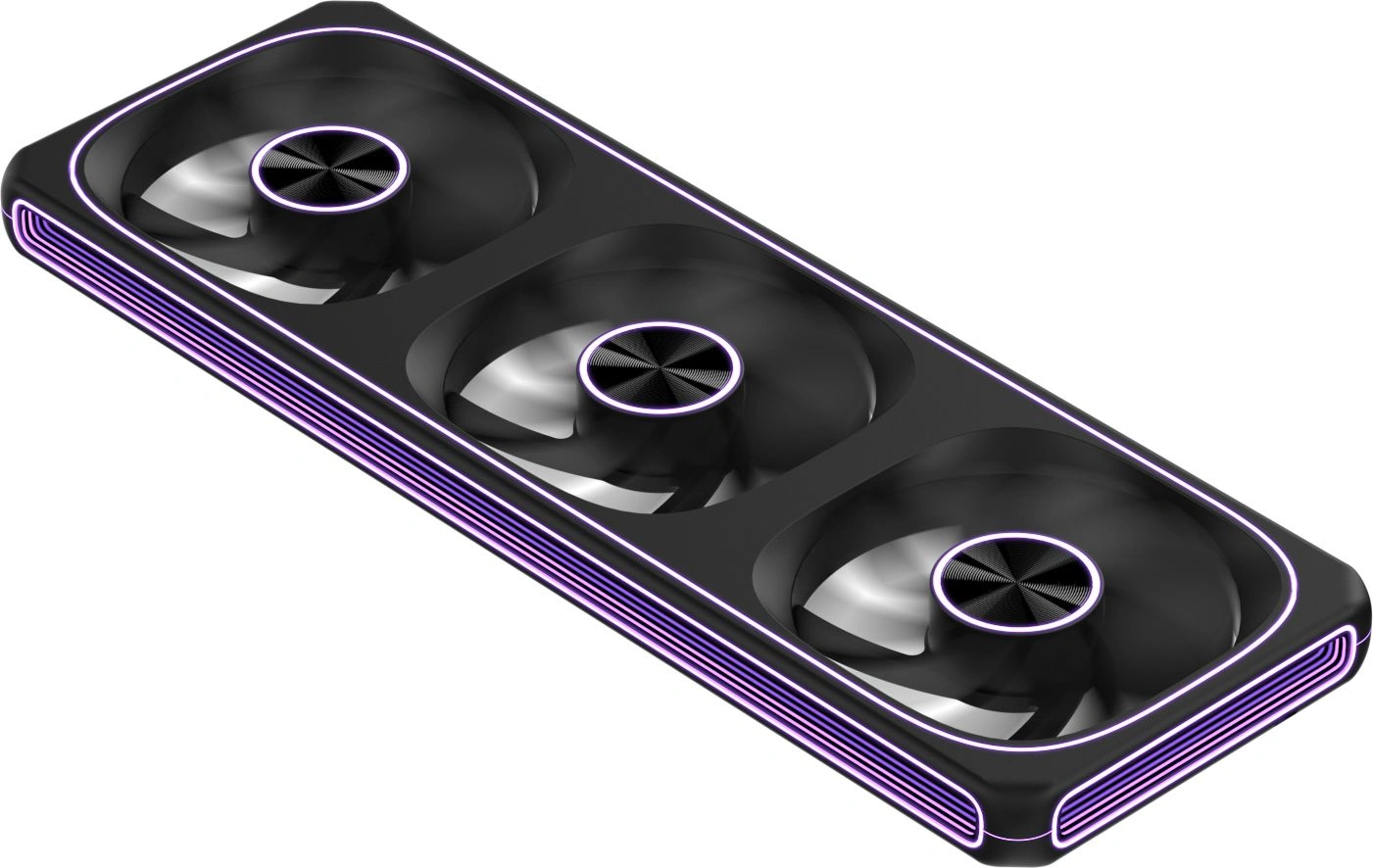 Вентилятор для корпуса Formula Air Fusion 3 ARGB 120х120x28 черный 4-pin 37.93дБ (упак.:3шт) (AIR FUSION 3 BK) Ret — миниатюра 2