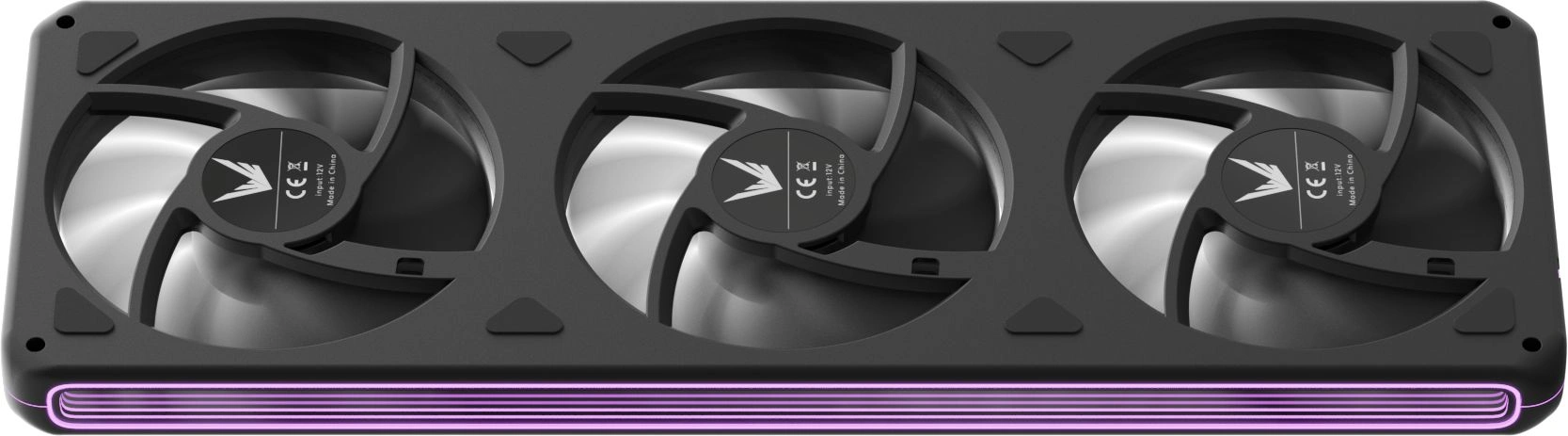 Вентилятор для корпуса Formula Air Fusion 3 ARGB 120х120x28 черный 4-pin 37.93дБ (упак.:3шт) (AIR FUSION 3 BK) Ret — миниатюра 4
