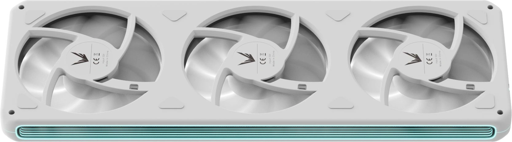 Вентилятор для корпуса Formula Air Fusion 3 ARGB 120х120x28 белый 4-pin 37.93дБ (упак.:3шт) (AIR FUSION 3 WH) Ret — миниатюра 4
