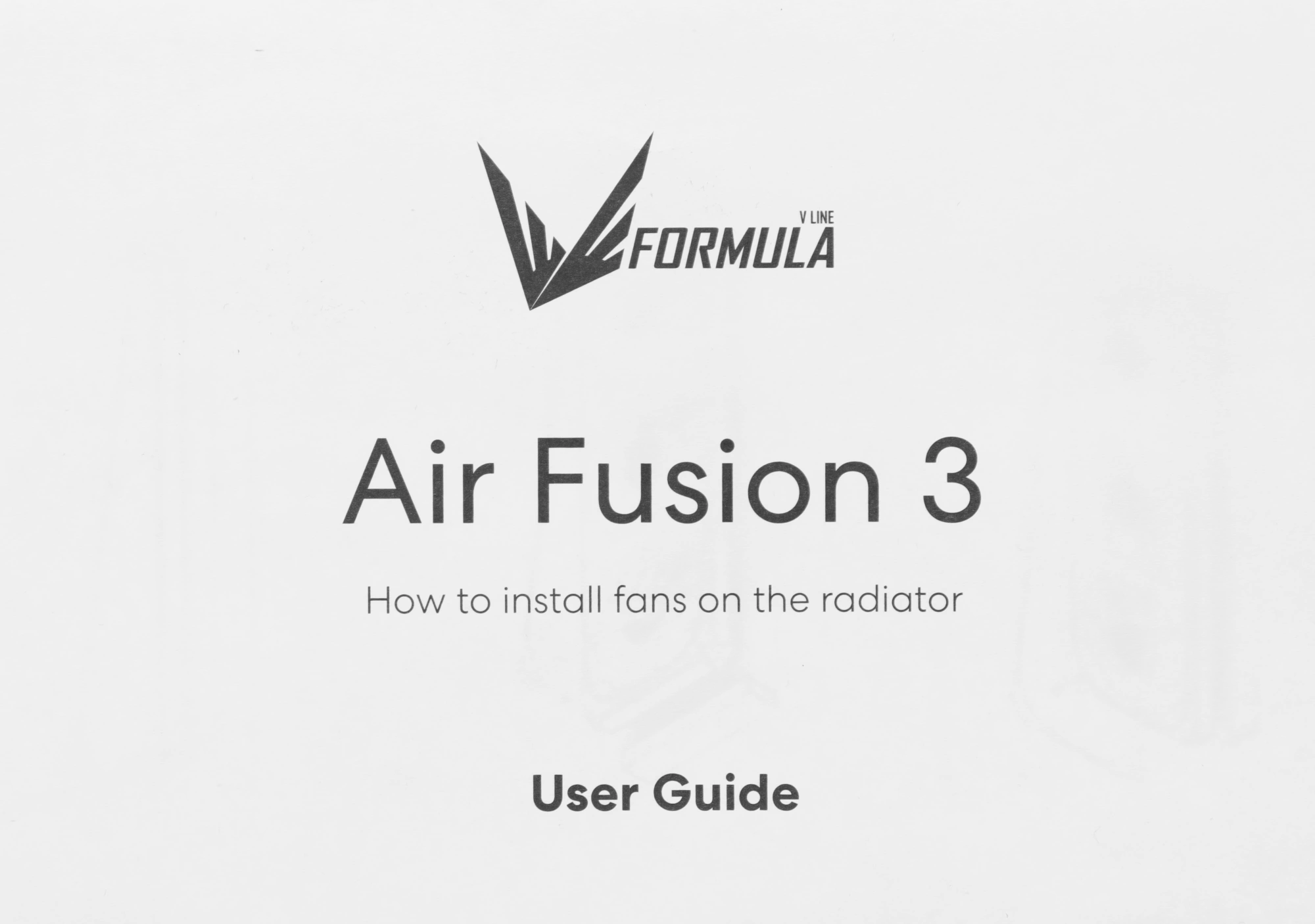 Вентилятор для корпуса Formula Air Fusion 3 ARGB 120х120x28 белый 4-pin 37.93дБ (упак.:3шт) (AIR FUSION 3 WH) Ret — миниатюра 9