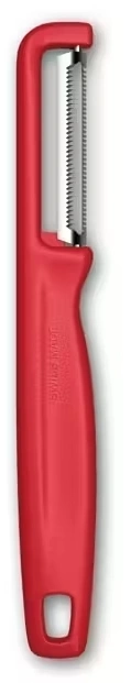 Набор ножей кухон. Victorinox Swiss Classic 6.7111.33C1 для овощей компл.:3предм. овощеч. красный европодвес — миниатюра 4