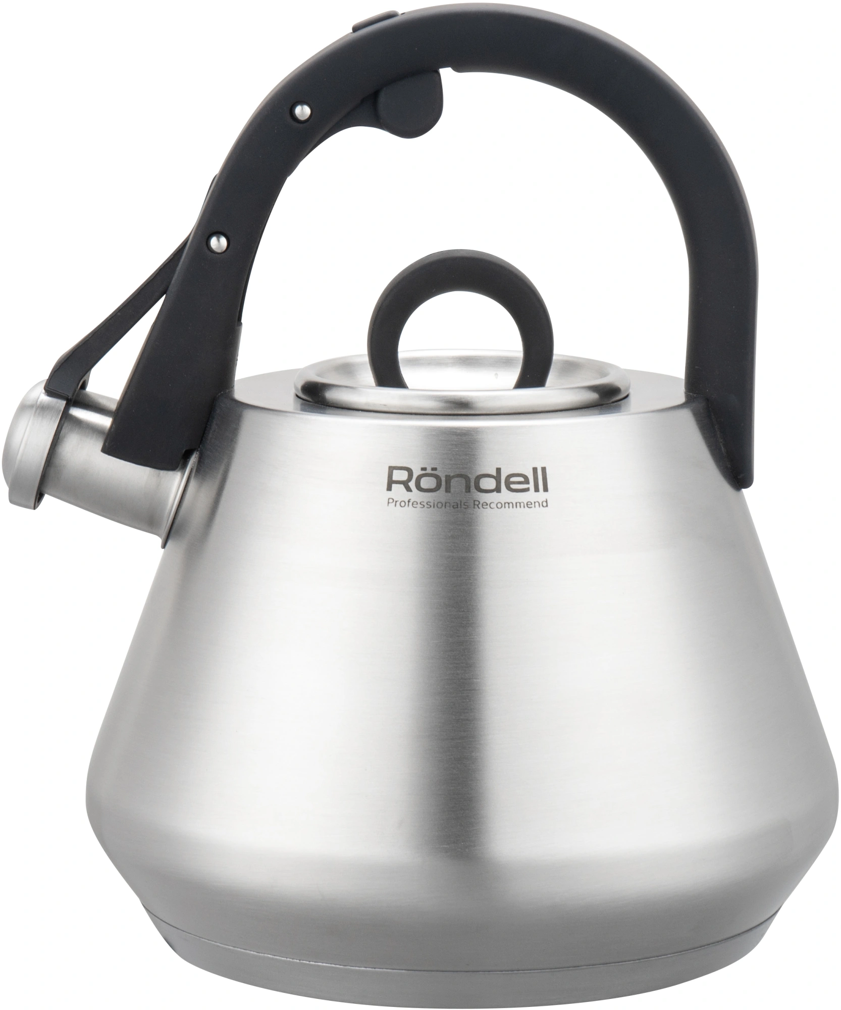 Чайник металлический Rondell Brando RDS-2013 2.8л. стальной — миниатюра 2