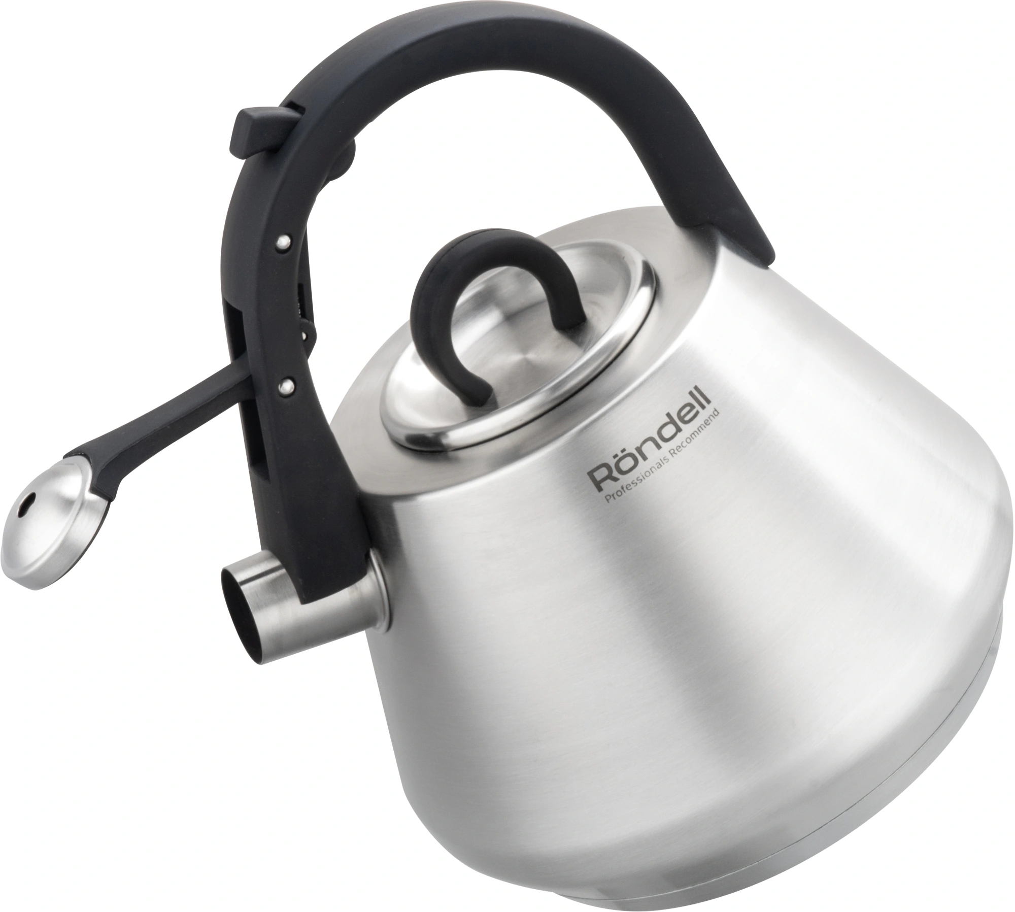 Чайник металлический Rondell Brando RDS-2013 2.8л. стальной — миниатюра 3