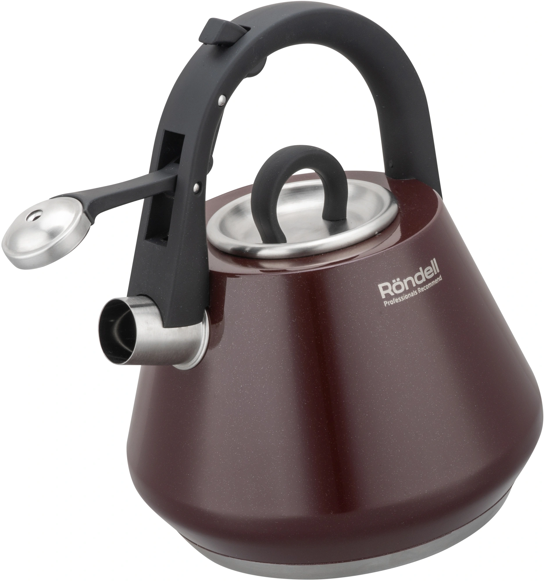 Чайник металлический Rondell Cherry Truffle RDS-2014 2.8л. бордовый — миниатюра 4