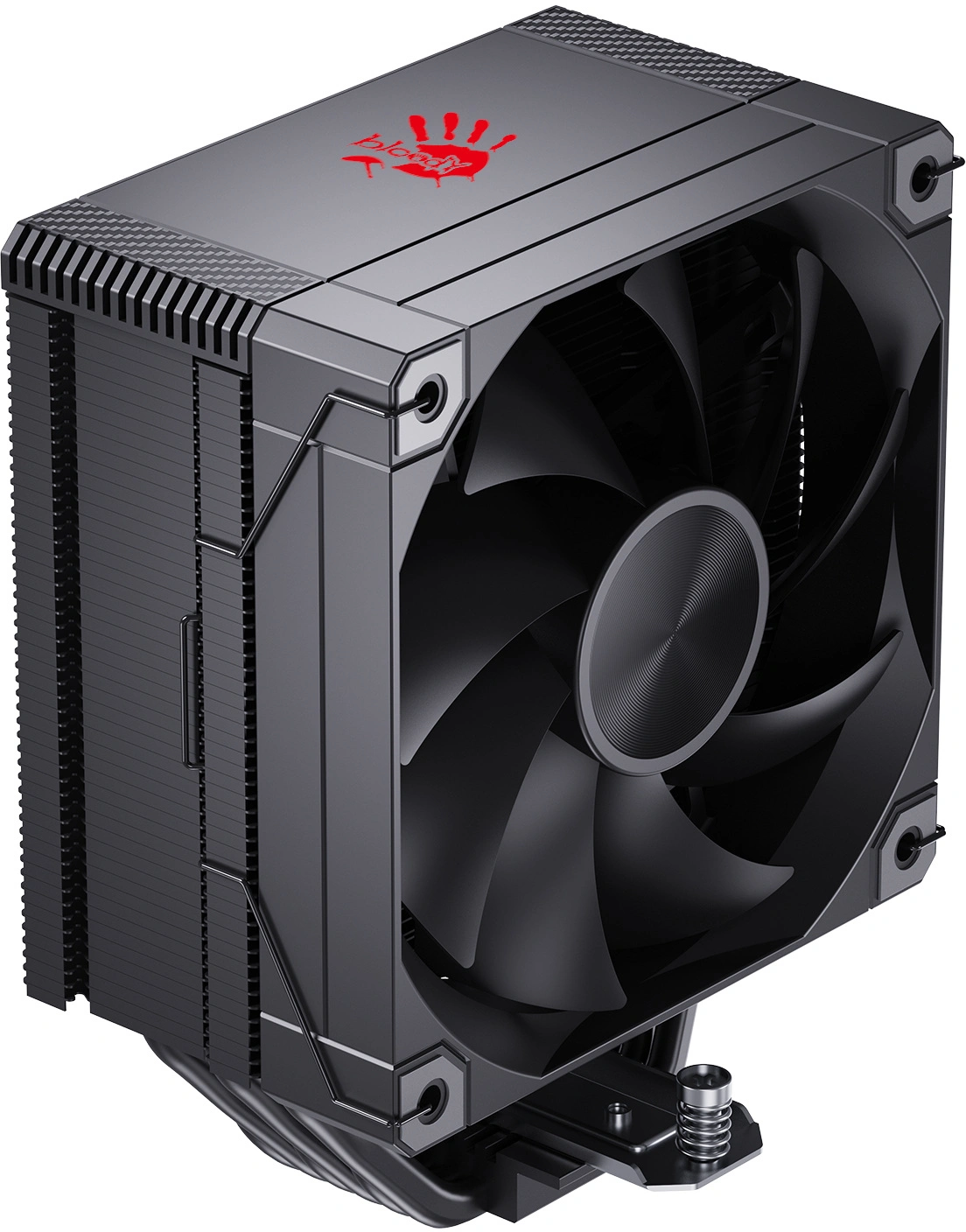 Устройство охлаждения(кулер) Bloody AC-12 Soc-AM5/AM4/1200/1700/1851 черный 4-pin 14-26dB Al+Cu 230W 582gr Ret (AC-12-230-BK) — миниатюра 3