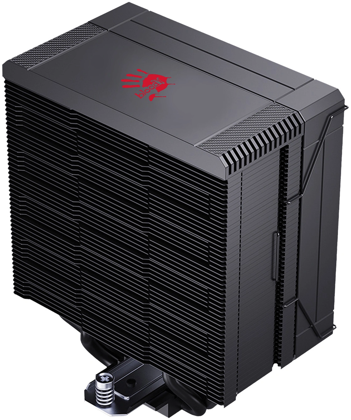 Устройство охлаждения(кулер) Bloody AC-12 Soc-AM5/AM4/1200/1700/1851 черный 4-pin 14-26dB Al+Cu 230W 582gr Ret (AC-12-230-BK) — миниатюра 8