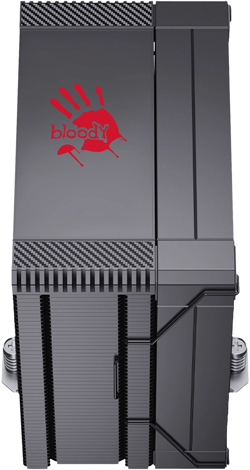 Устройство охлаждения(кулер) Bloody AC-12 Soc-AM5/AM4/1200/1700/1851 черный 4-pin 14-26dB Al+Cu 230W 582gr Ret (AC-12-230-BK) — миниатюра 10
