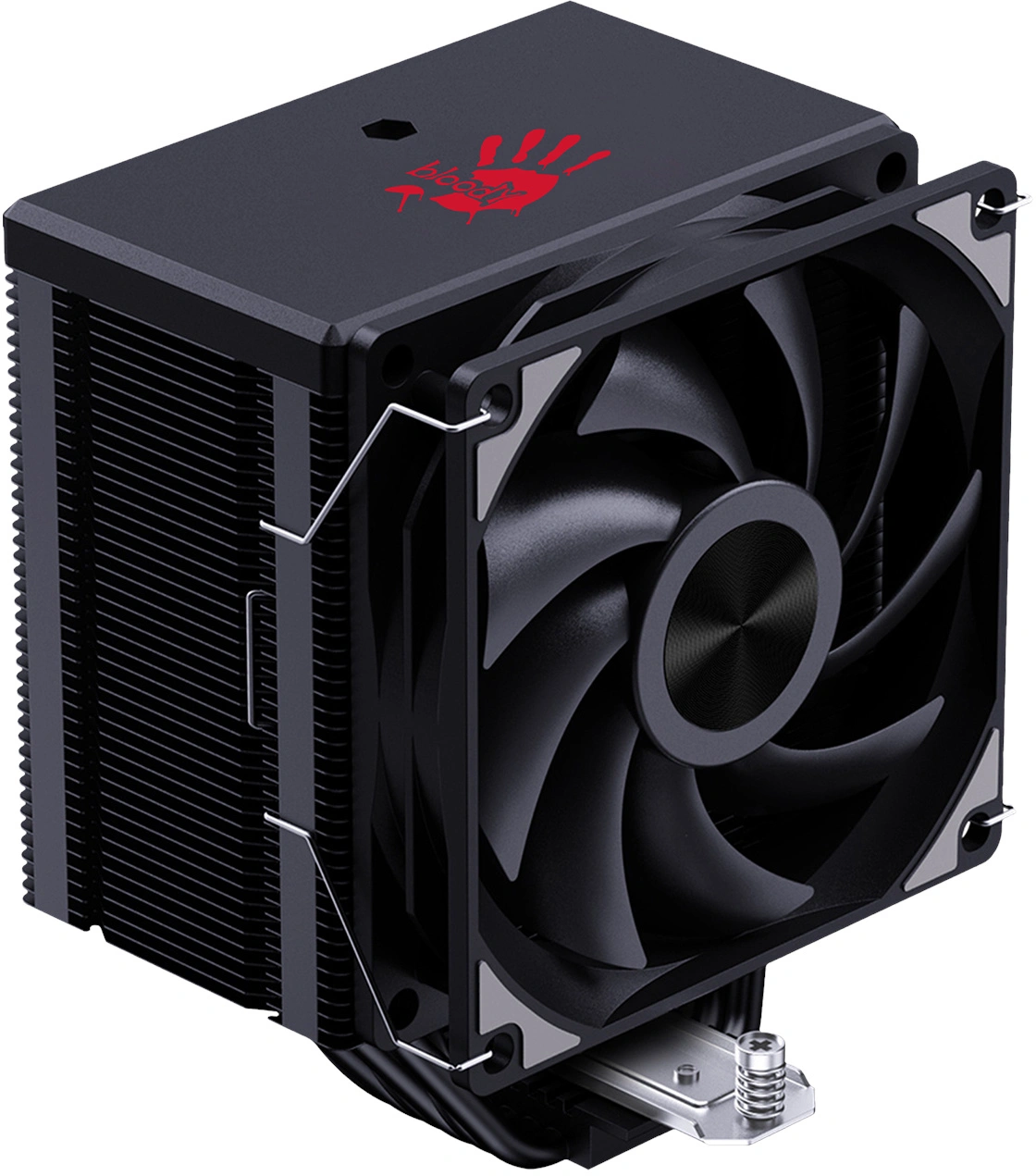 Устройство охлаждения(кулер) Bloody AC-13 Soc-AM5/AM4/1200/1700/1851 черный 4-pin 14-26dB Al+Cu 250W 651gr Ret (AC-13-250-BK) — миниатюра 3
